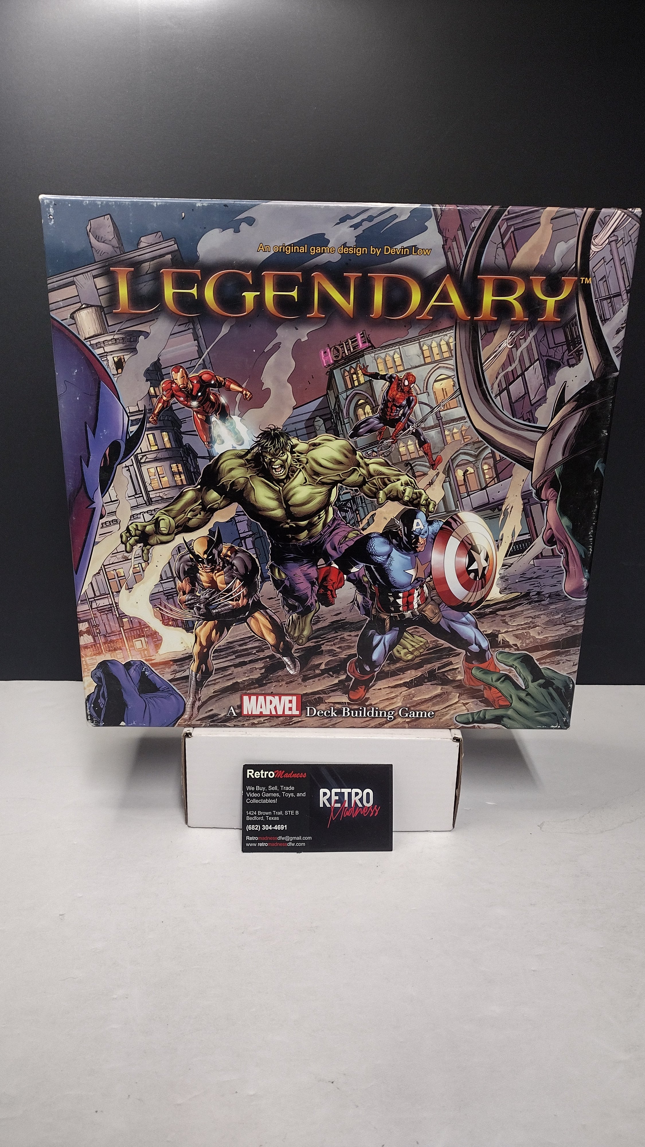 2012 Upper Deck Legendary: A Marvel Deck Building Game- Complete (Former Store Demo)