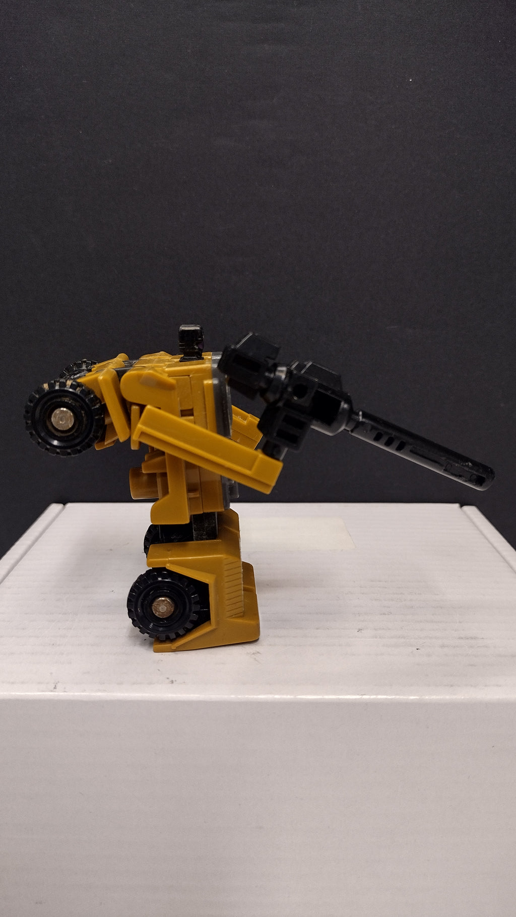 Vintage 1986 G1 Transformers: Combaticon Swindle Action Figure – Loose with Large Scatter Blaster Weapon (Decepticon Bruticus Team)