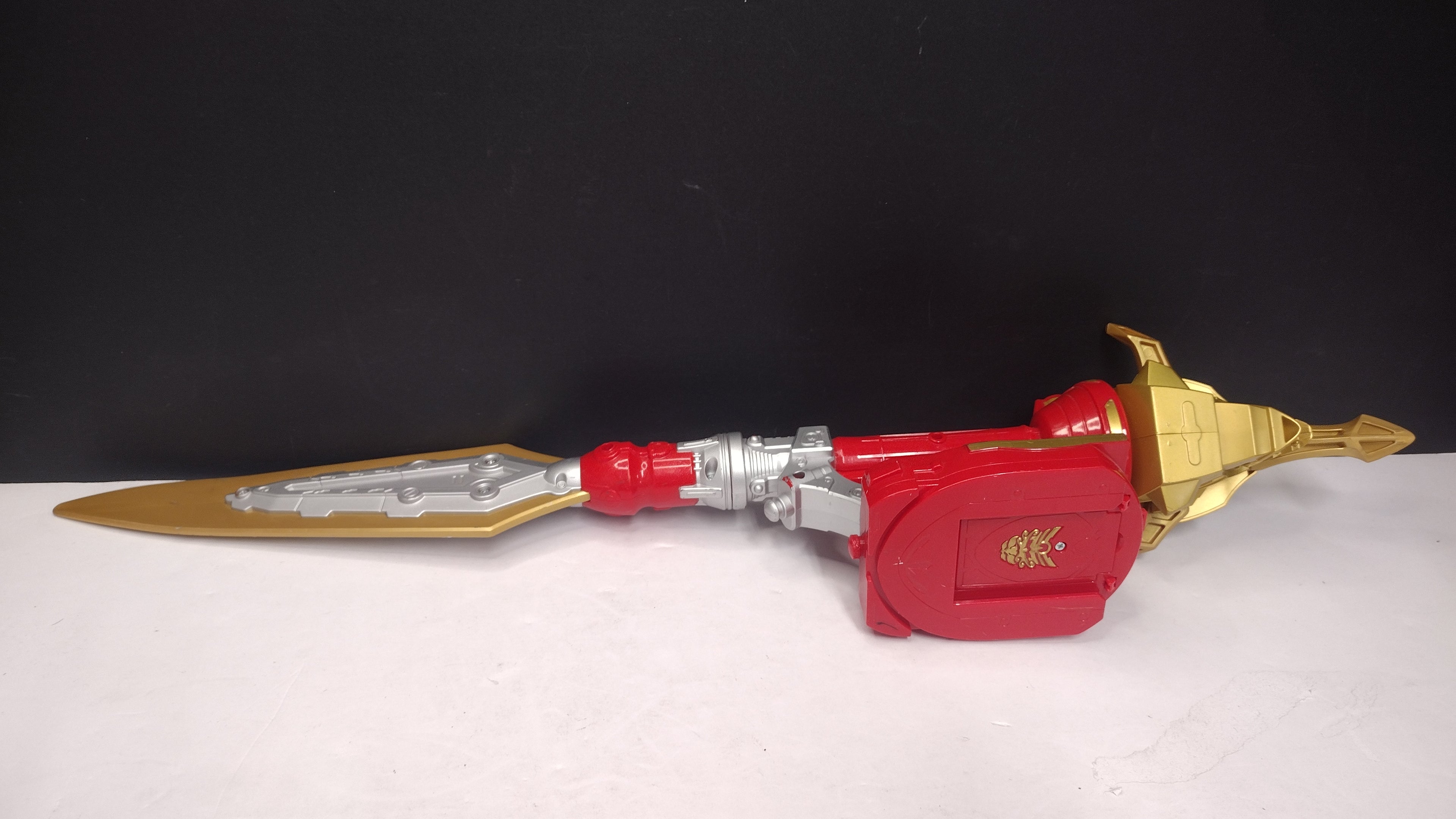 Power Rangers Megaforce Deluxe Ultra Dragon Sword (Bandai 2013 - Untested Loose Roleplay Weapon)