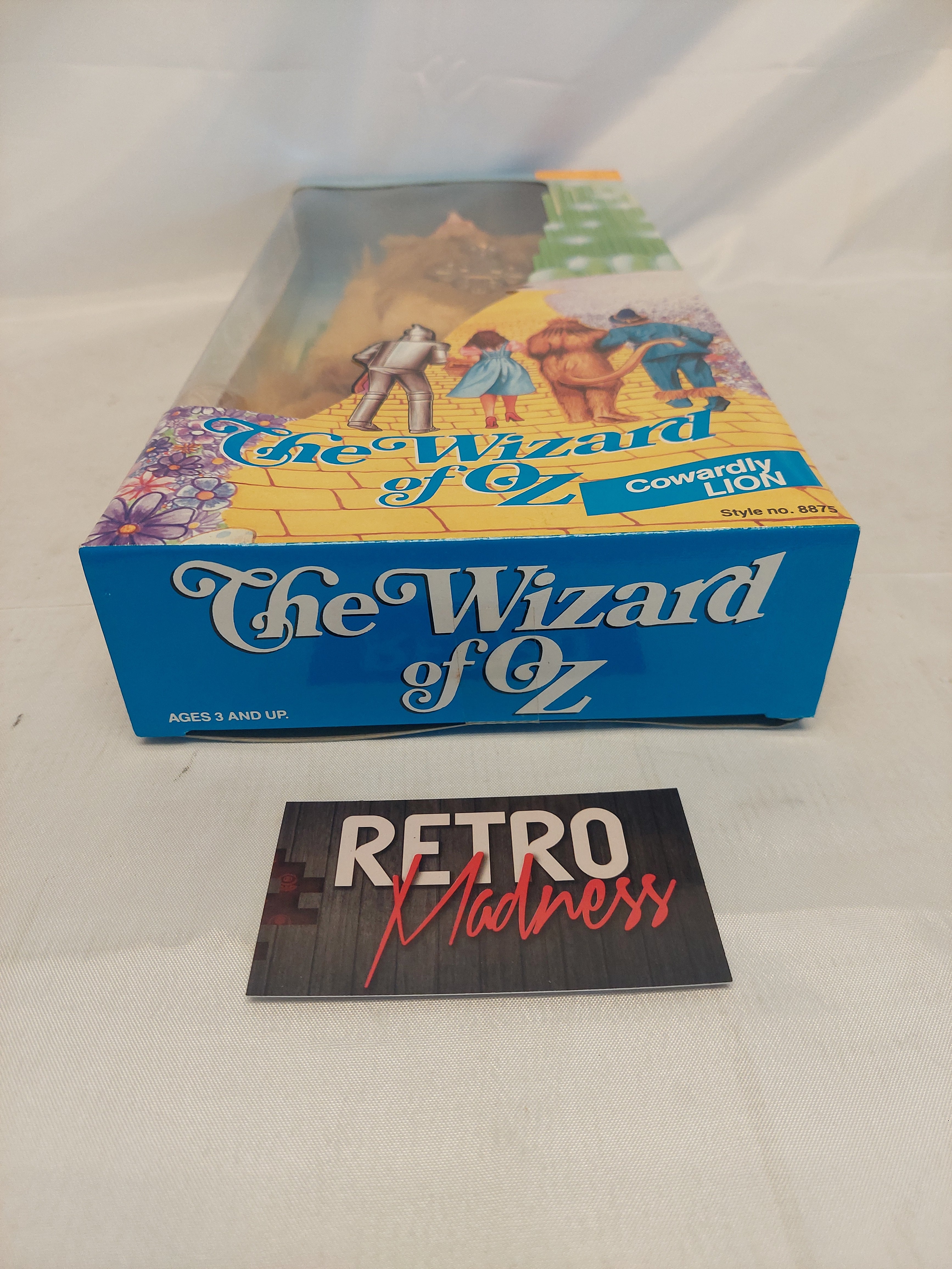 Vintage The Wizard of Oz Cowardly Lion Doll Style No. 8875