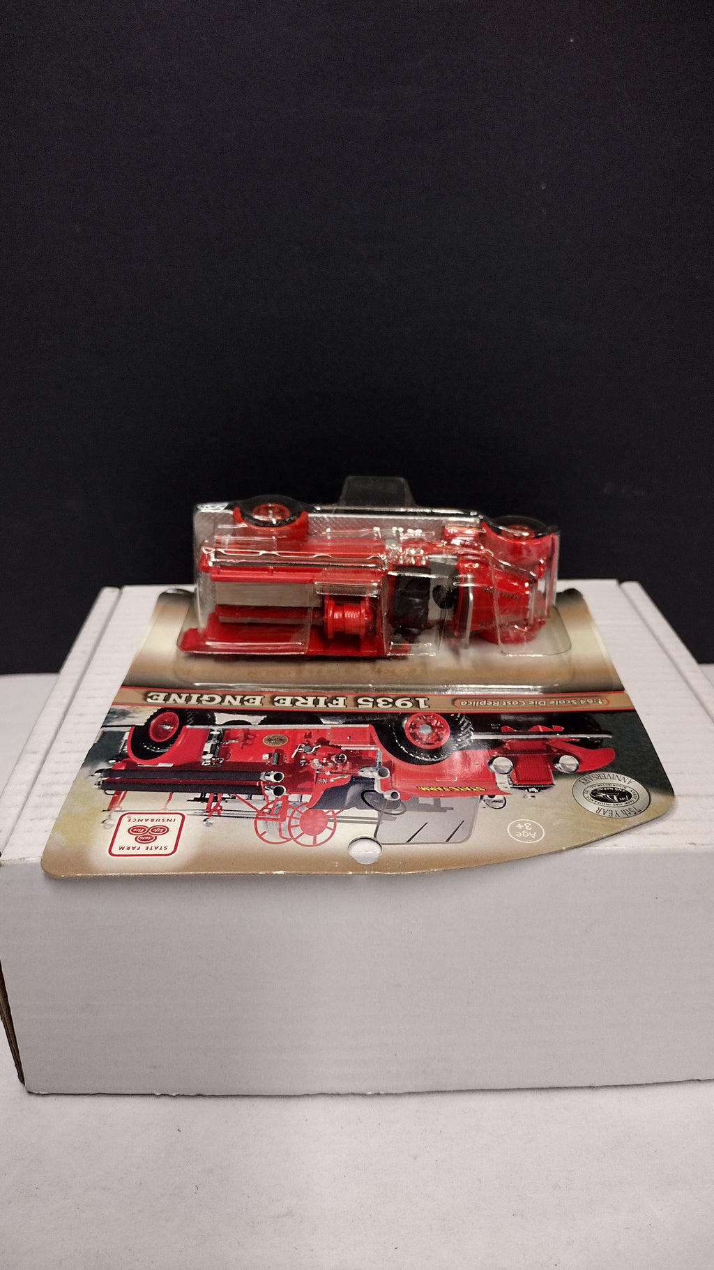 State Farm Insurance 75th Anniversary 1935 Fire Engine NV-00220 Die-Cast Vehicle NIB