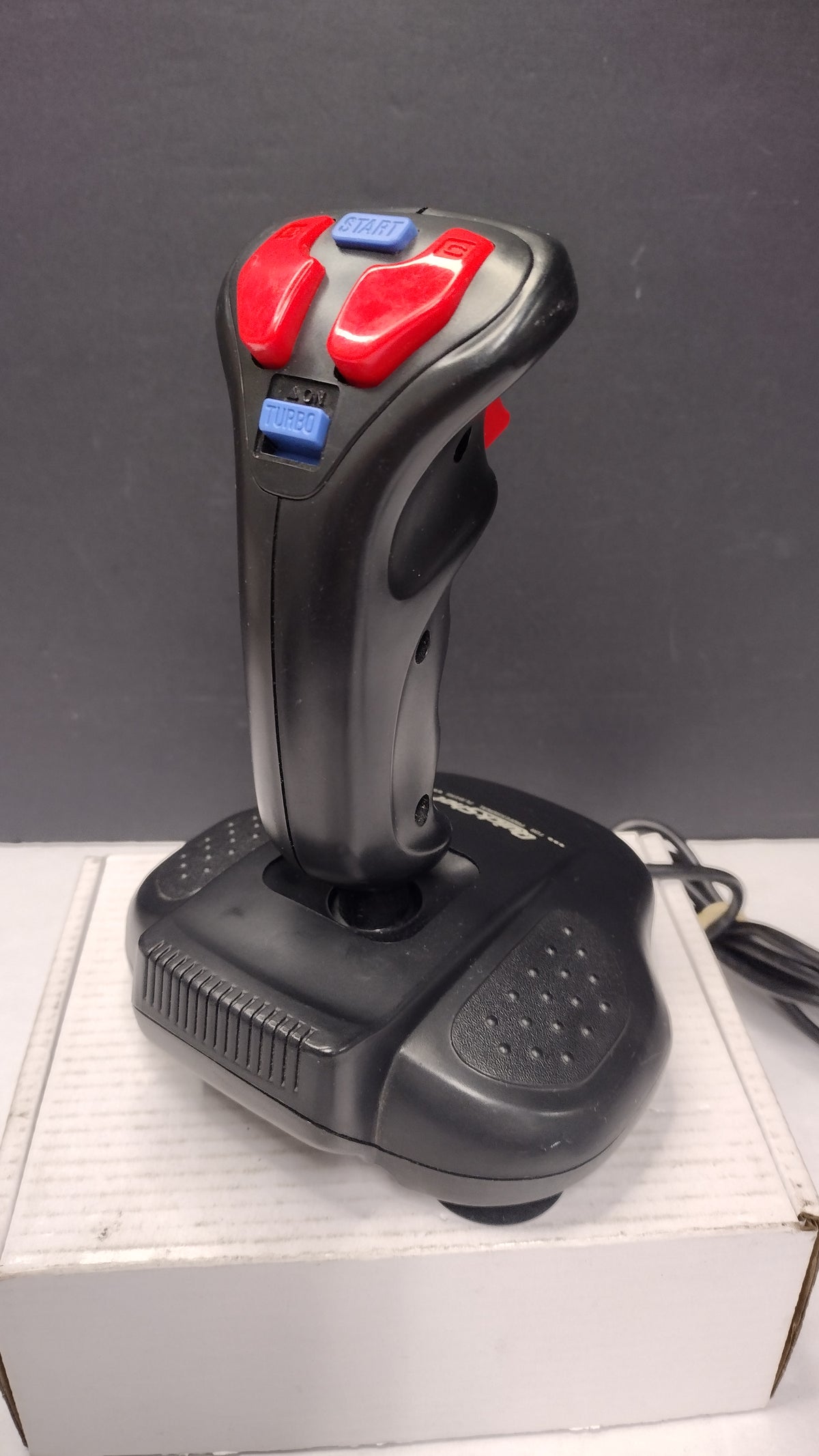 Quick Shot Python 3 Analog Stick Sega Genesis Controller QS-135 Untested