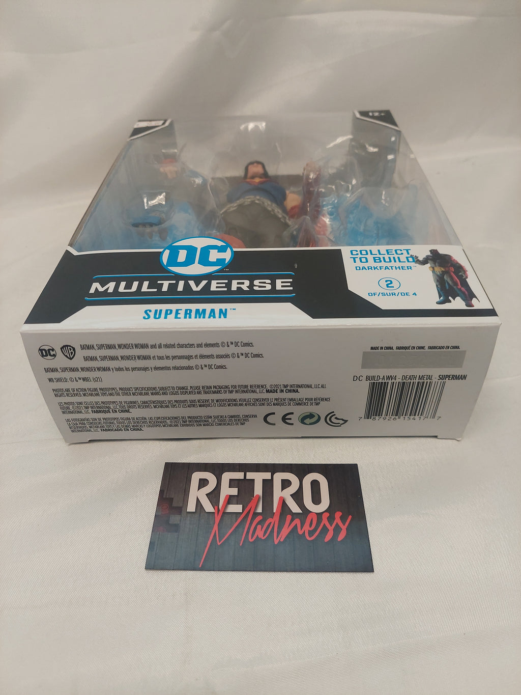 DC Multiverse Superman Dark Knights: Death Metal Figure No BAF