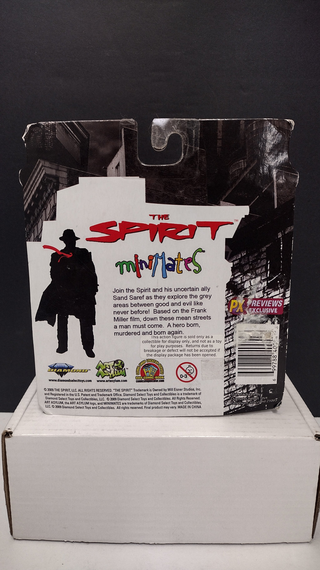 Diamond Select Marvel Minimates Spirit & Sand Saref on Card
