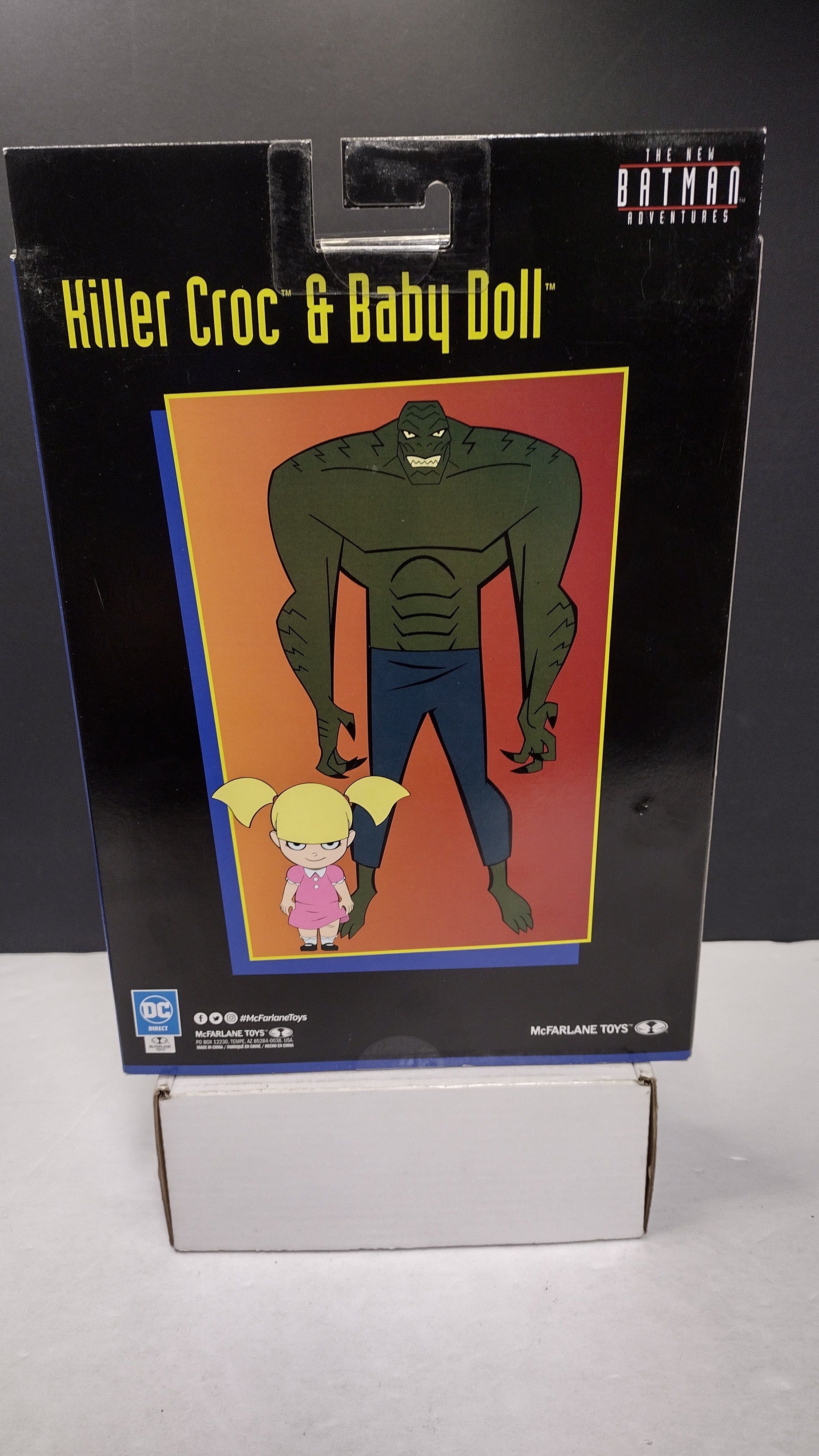 McFarlane Toys DC Direct The New Batman Adventures Killer Croc & Baby Doll 6" Action Figure 2-Pack (Brand New & Factory Sealed)