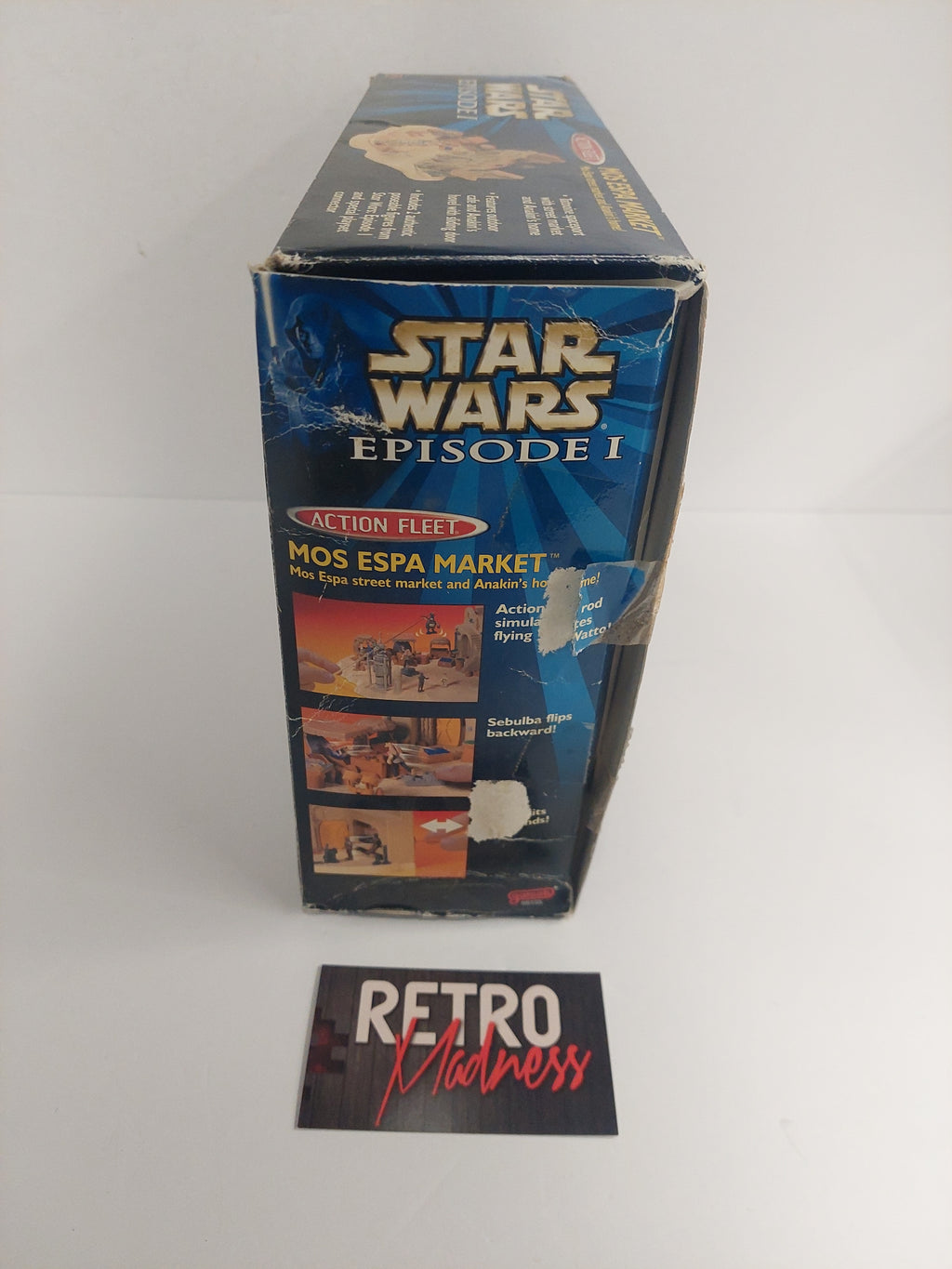 Vintage Star Wars Episode I Action Fleet Mos Espa Market Box ONLY