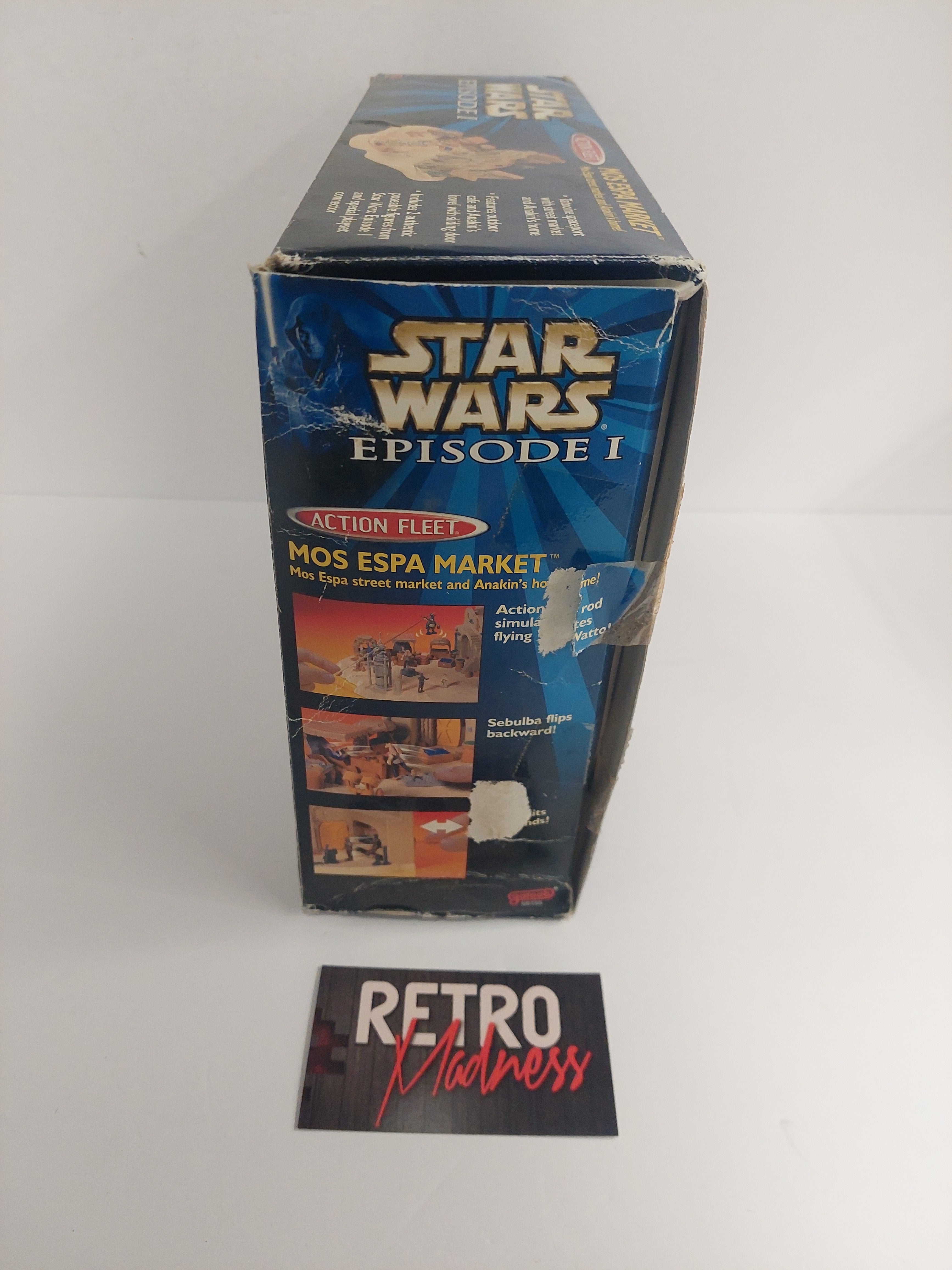 Vintage Star Wars Episode I Action Fleet Mos Espa Market Box ONLY