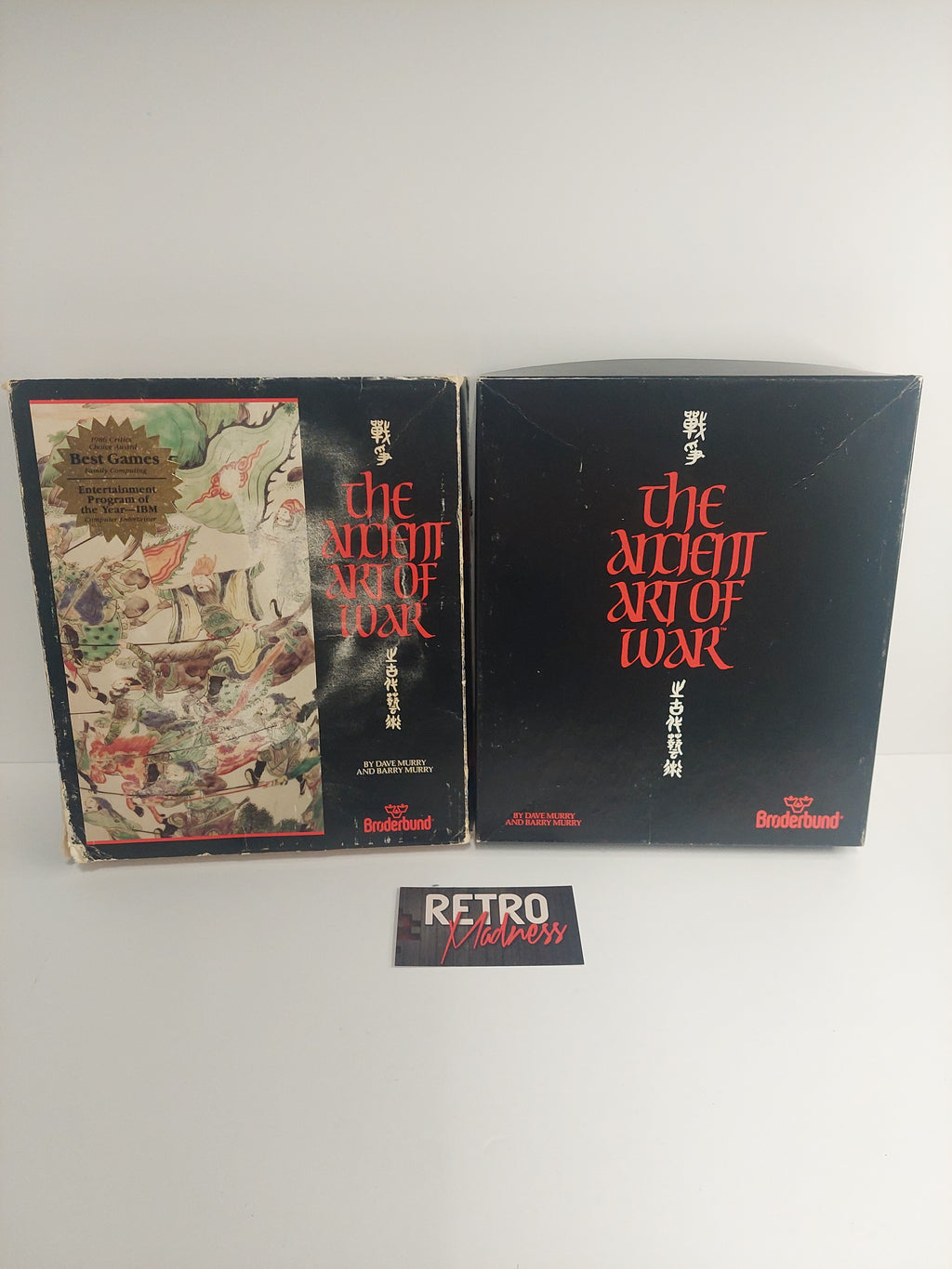 Vintage The Ancient Art of War IBM/Tandy Broderbund Untested