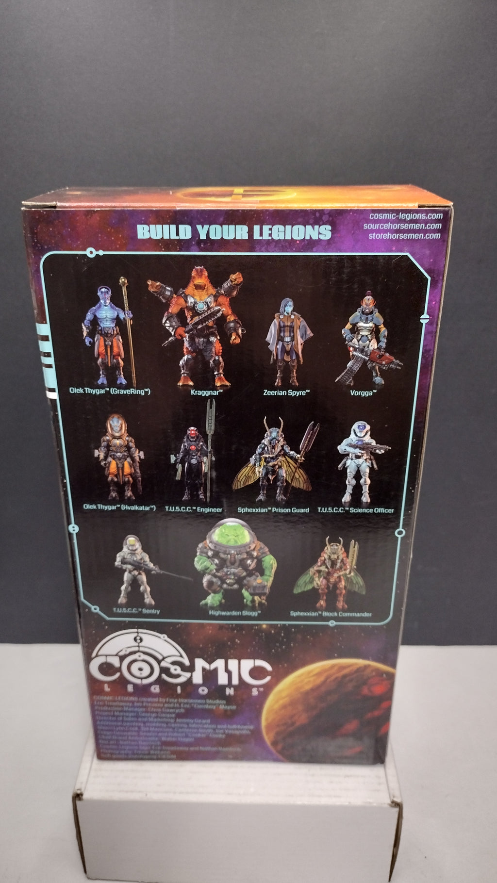 Four Horsemen Cosmic Legions T.U.5.C.C. Sentry Action Figure (Sealed in Box)