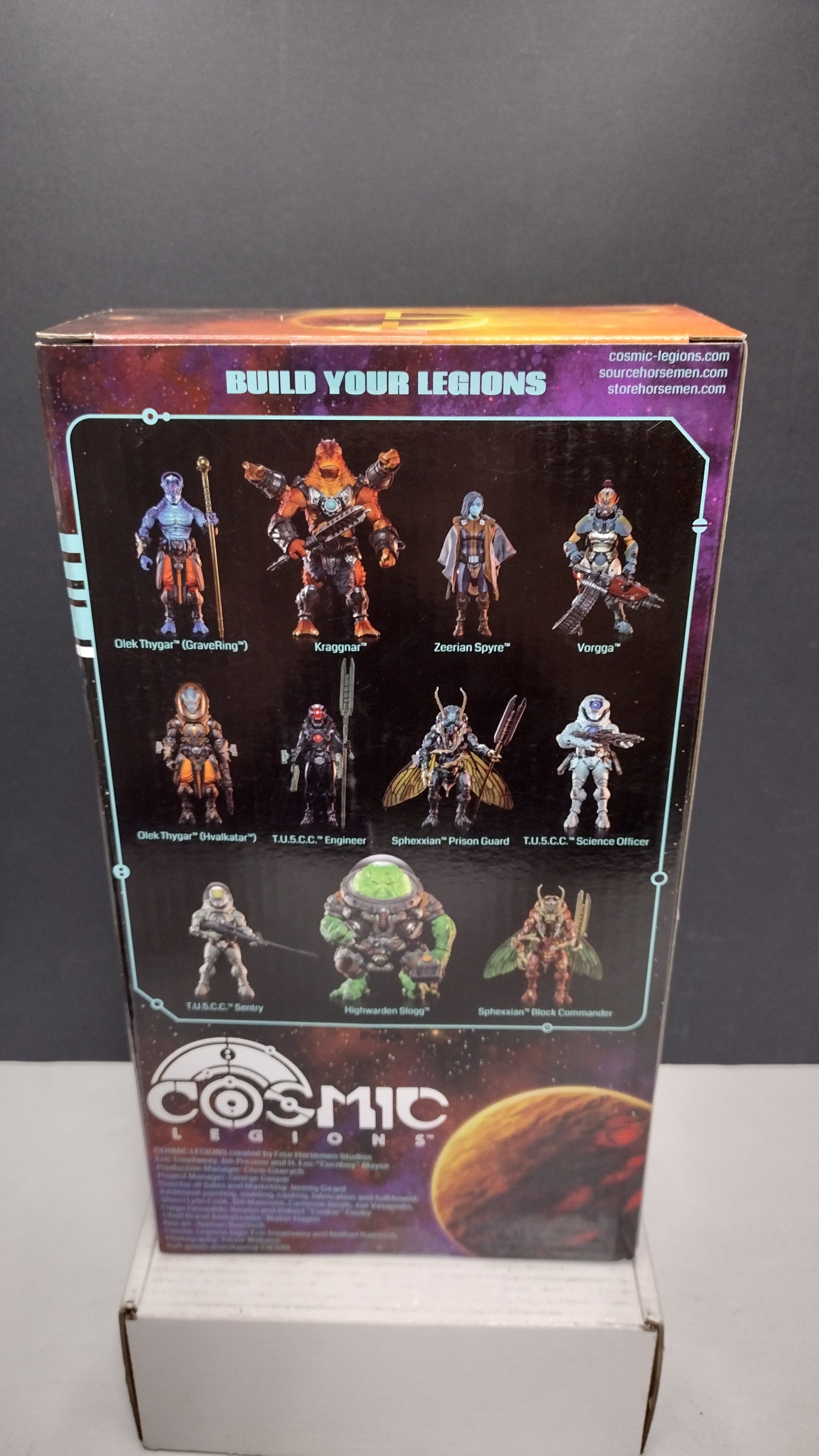 Four Horsemen Cosmic Legions T.U.5.C.C. Sentry Action Figure (Sealed in Box)