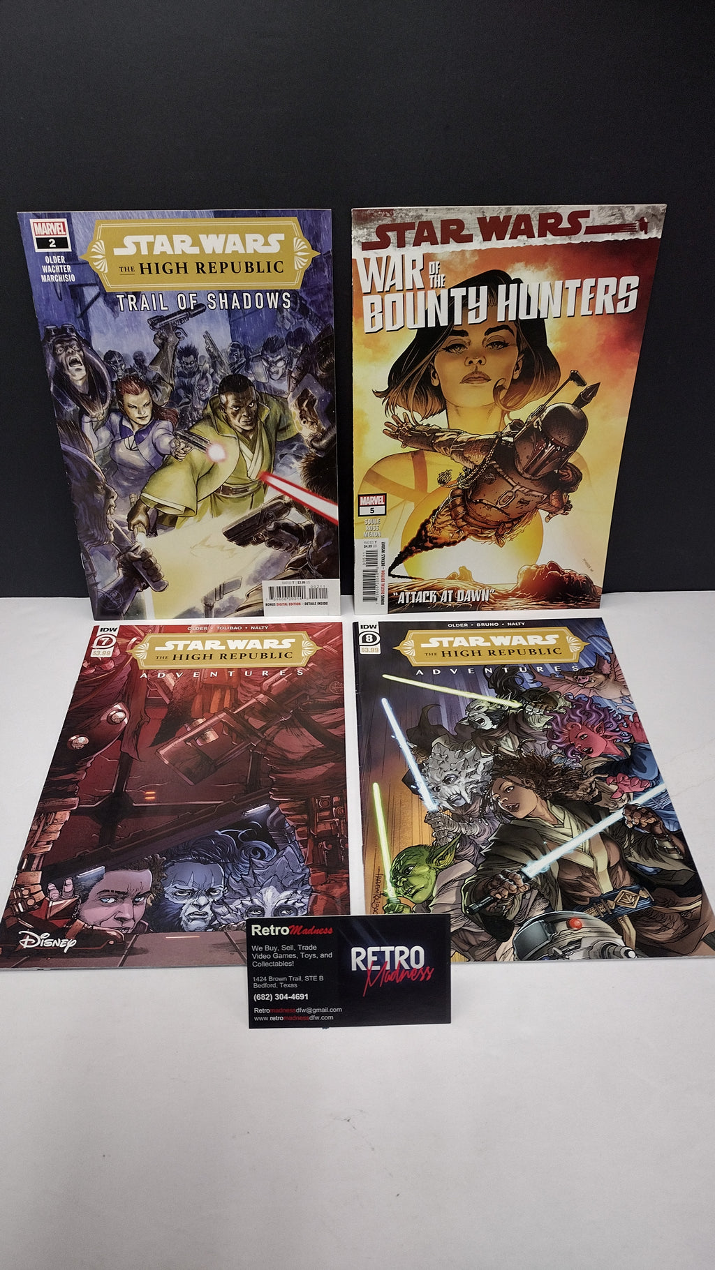Star Wars Modern Era Lot – 4 Book Set - Lot K (Brand New / Unread)