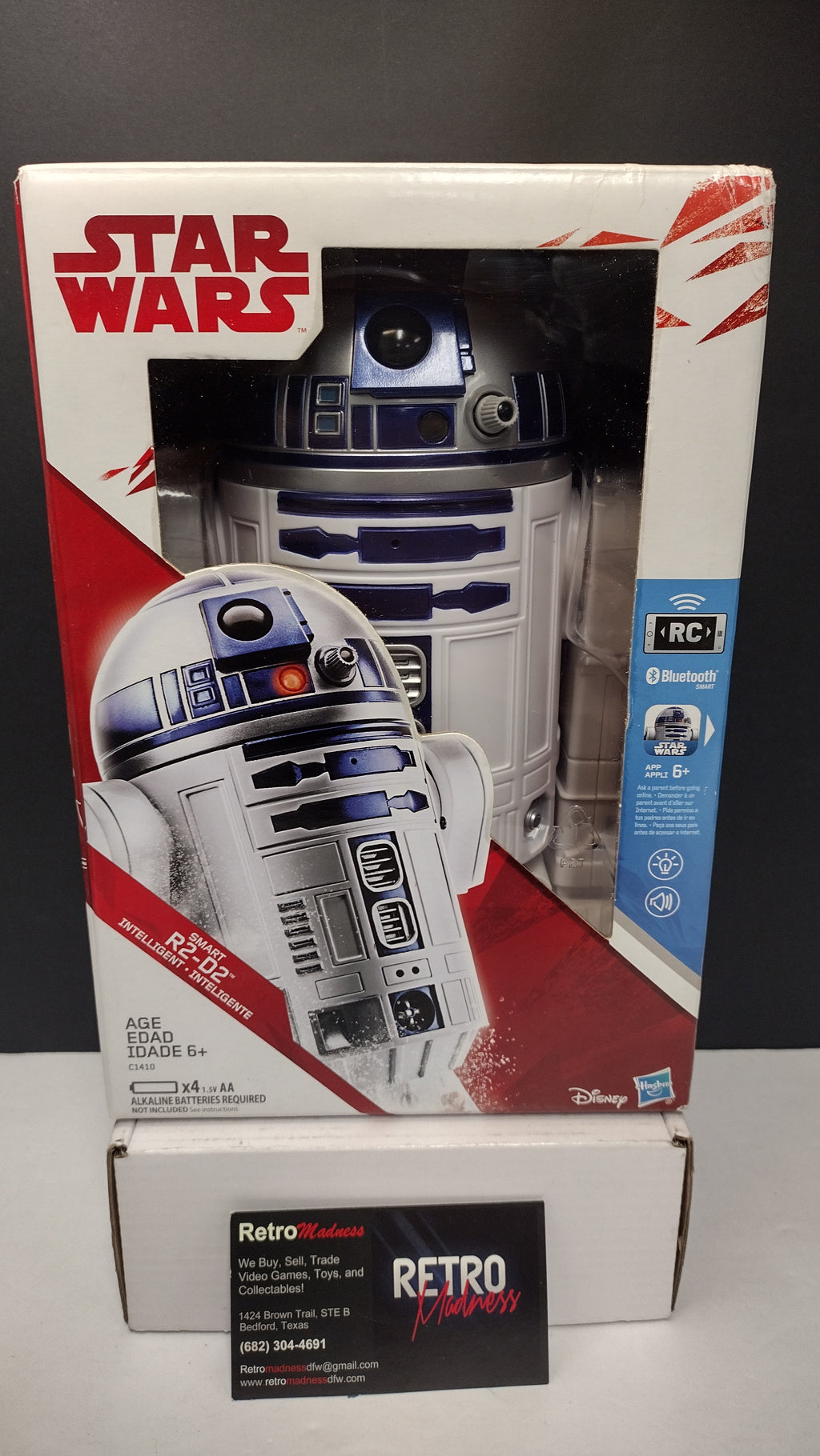 2016 Hasbro Star Wars Smart R2-D2 Intelligent Droid App-Controlled RC Robot NIB