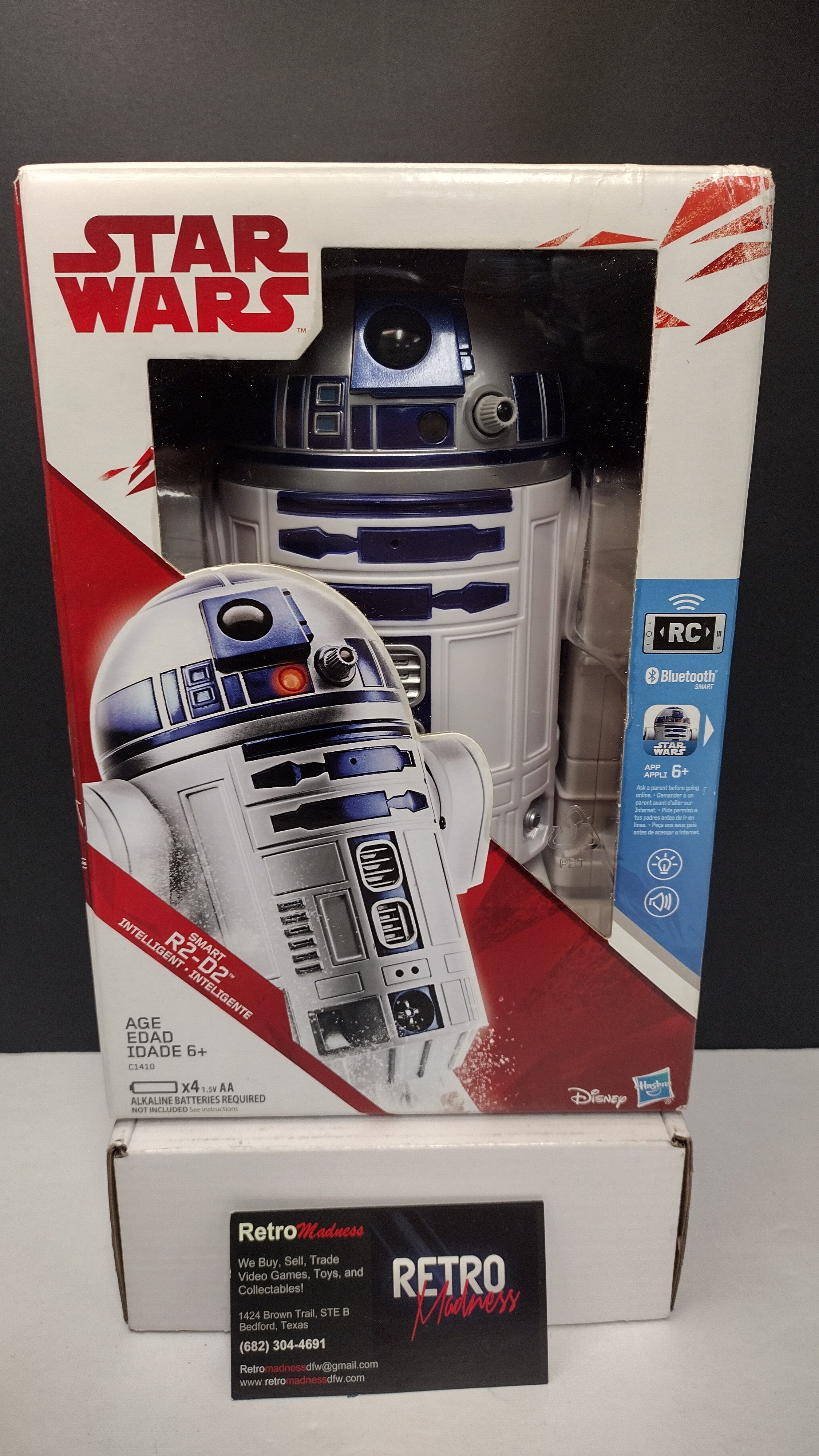 2016 Hasbro Star Wars Smart R2-D2 Intelligent Droid App-Controlled RC Robot NIB