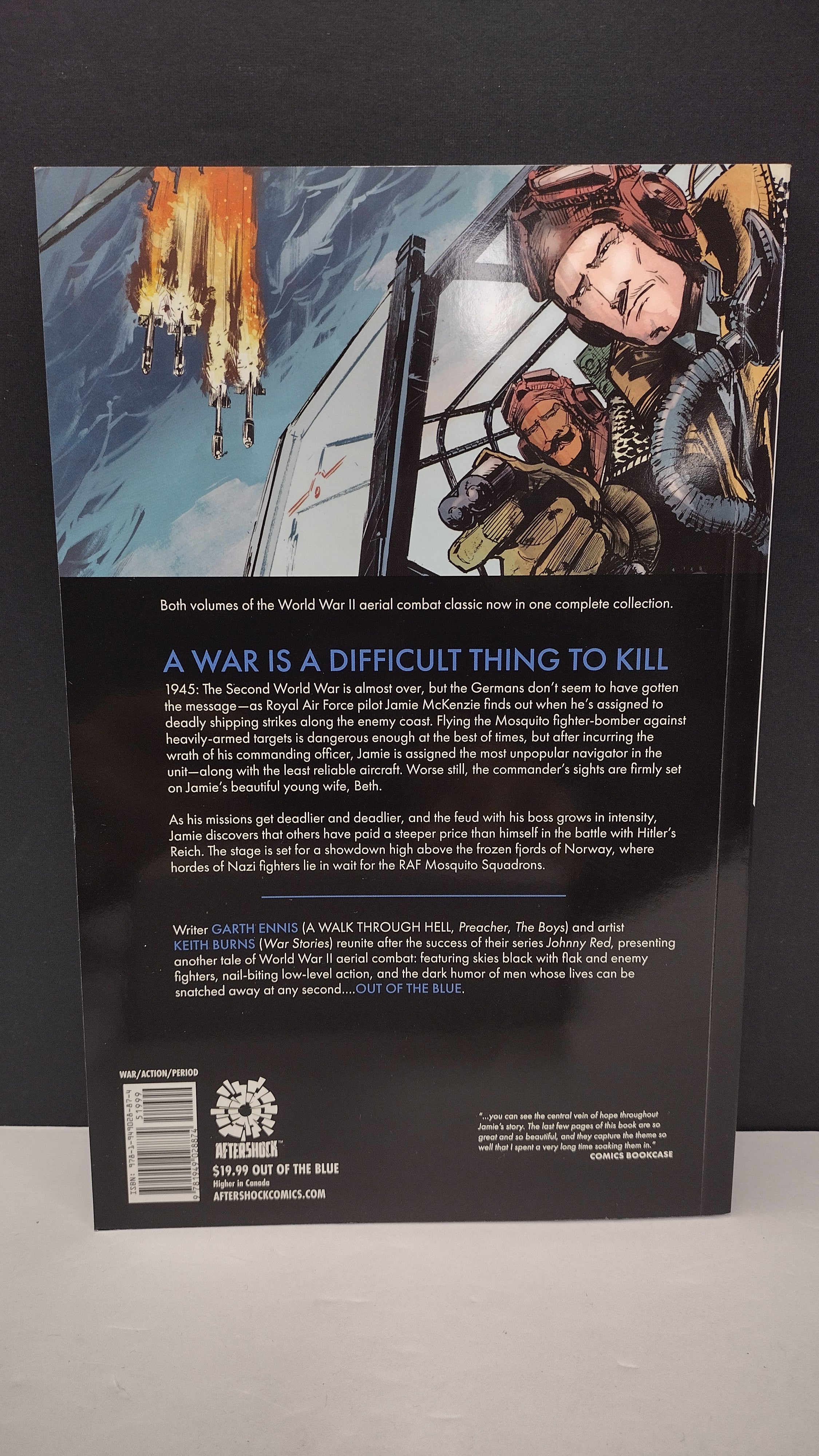 Out of The Blue: The Complete Series by Garth Ennis & Keith Burns – New Paperback