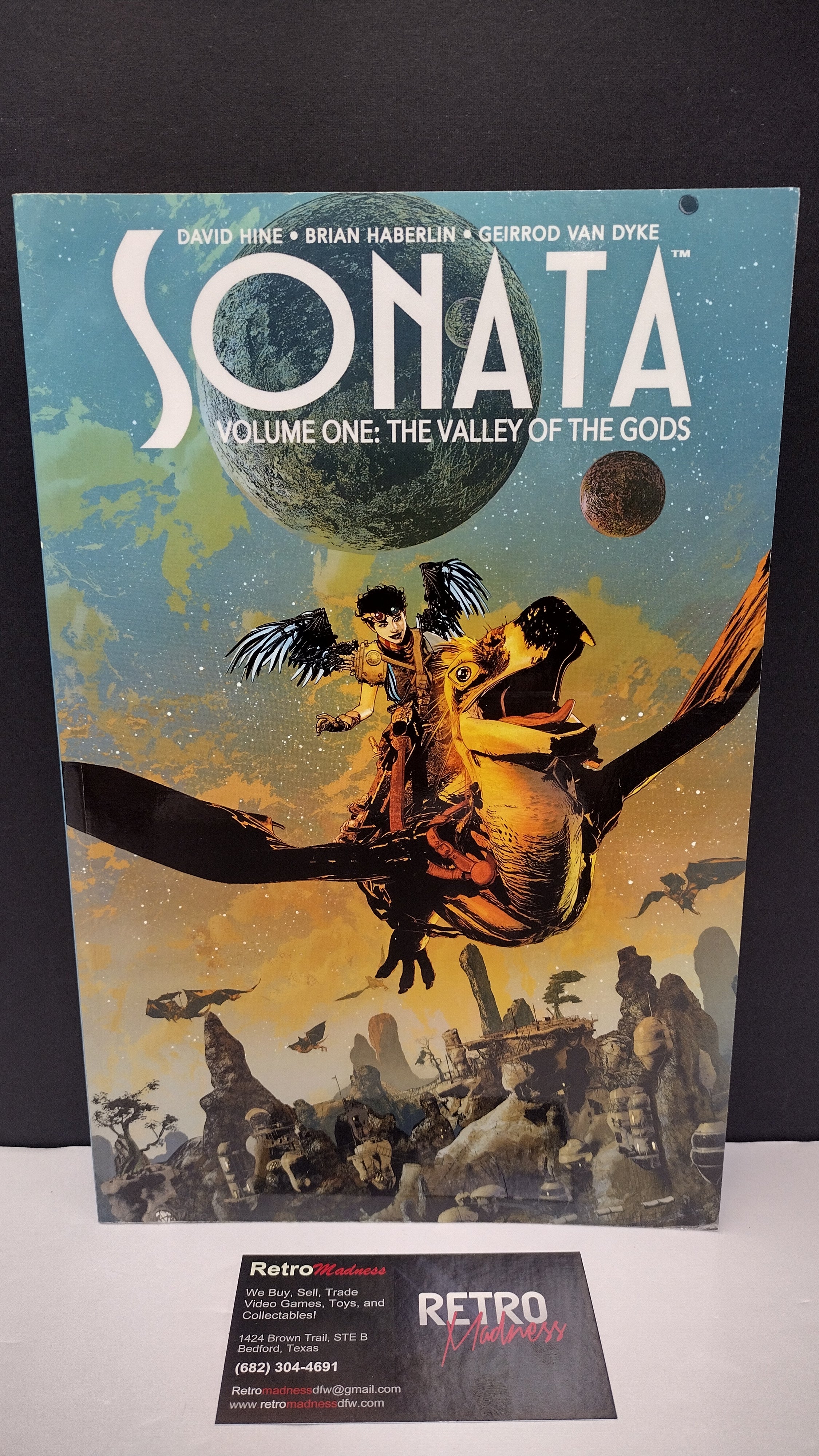 (MATURE) Sonata Volume 1: Valley of the Gods by David Hine & Brian Haberlin – New Paperback
