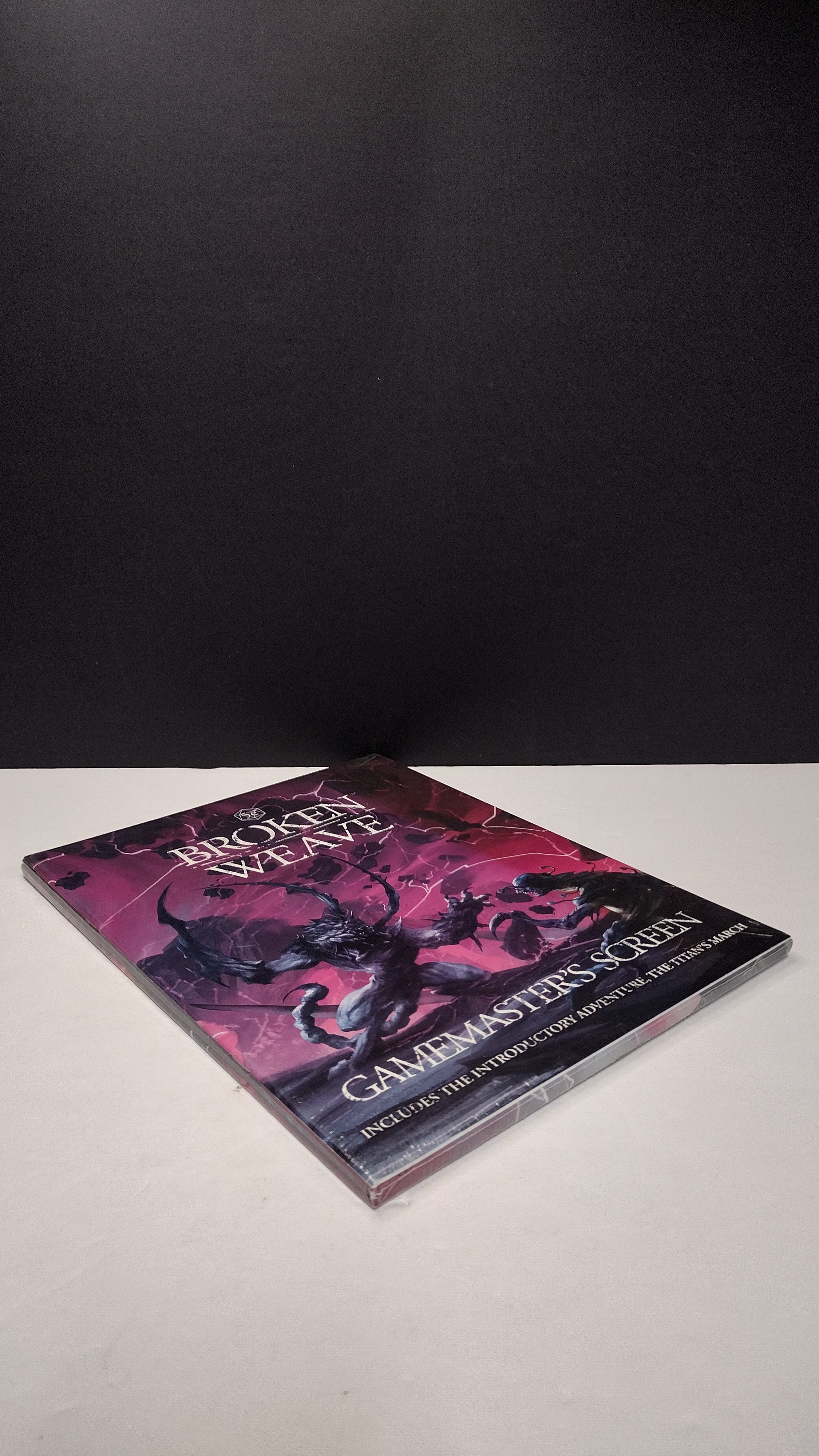 Broken Weave: Gamemaster’s Screen & The Titan’s March (5E) – New & Sealed