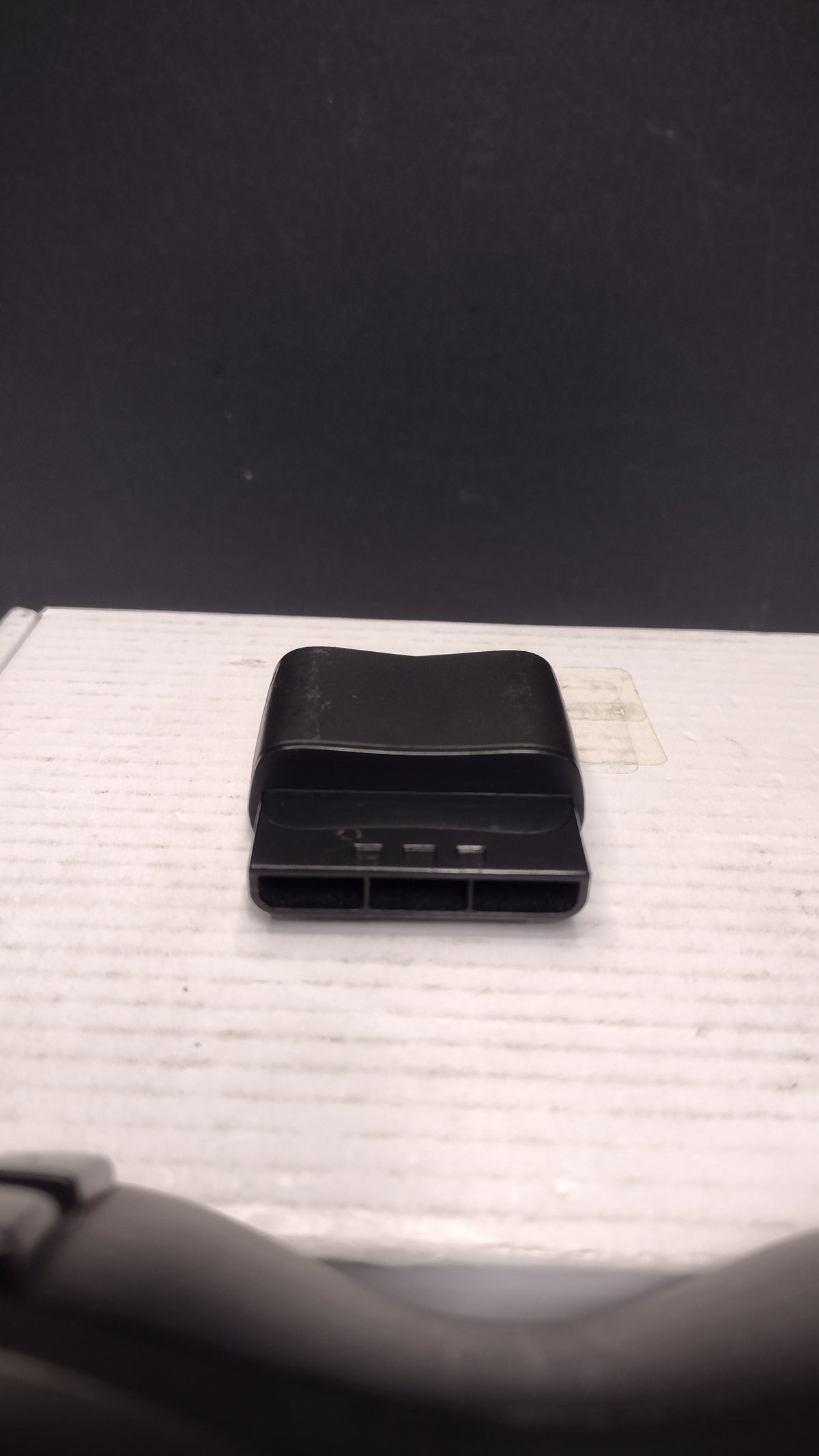 Logitech PS2 Wireless Controller Black G-X2D11 w/ Receiver Tested