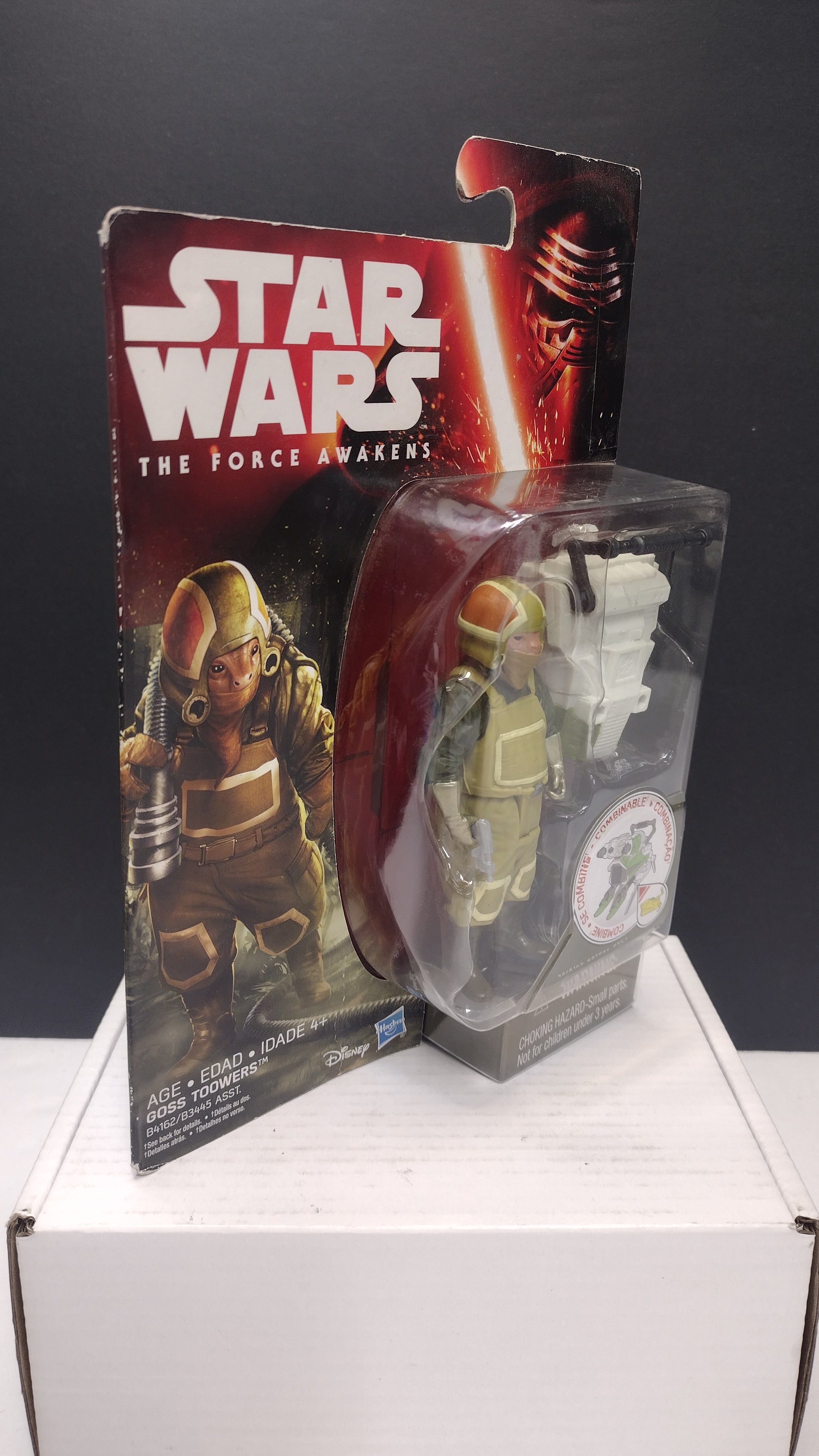 Star Wars: The Force Awakens – Goss Toowers (Space Mission) 3.75-Inch Action Figure • Hasbro 2015 (NIB)