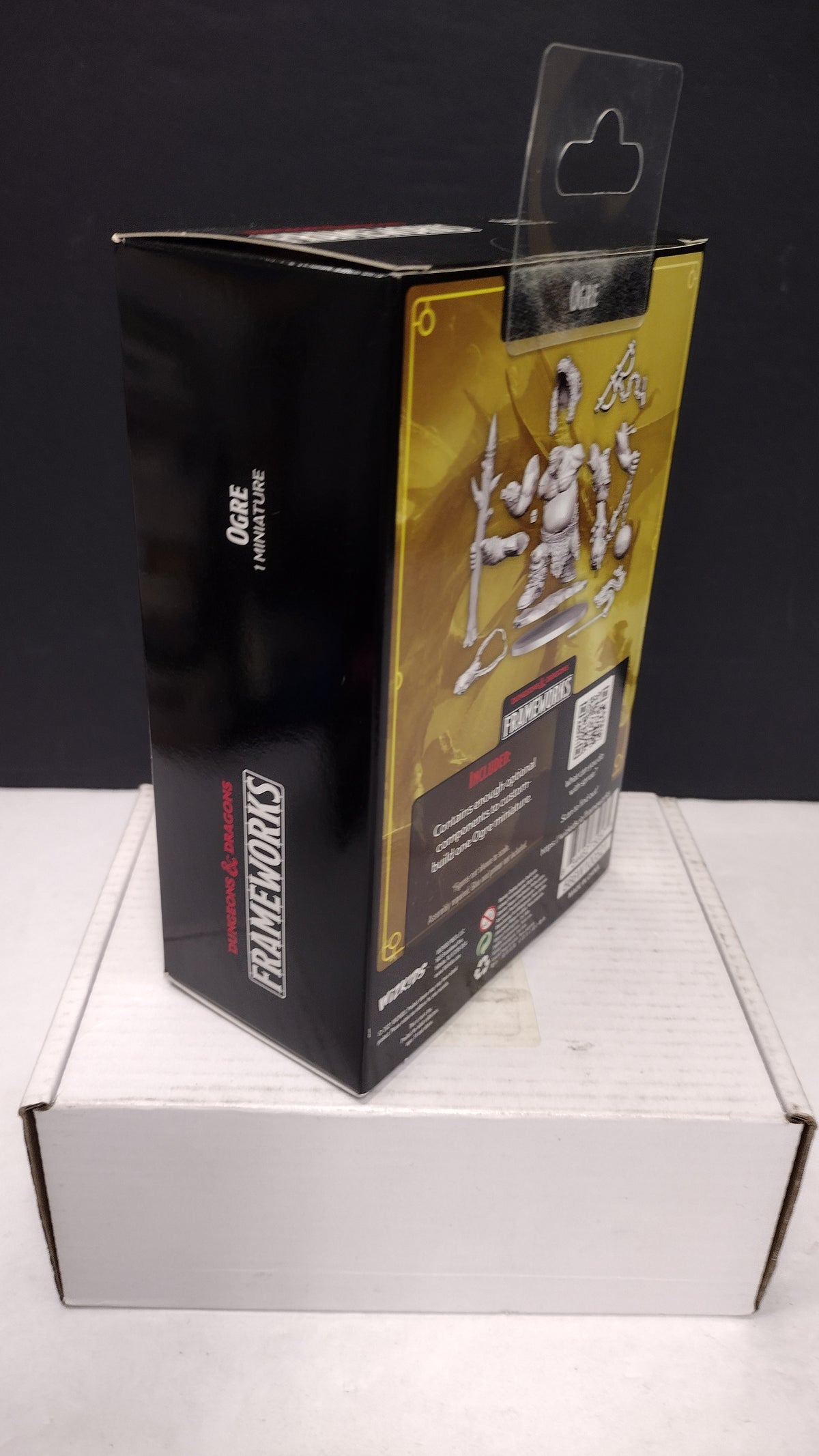 D&D Frameworks Ogre Unpainted Model Kit WizKids Sealed in Box