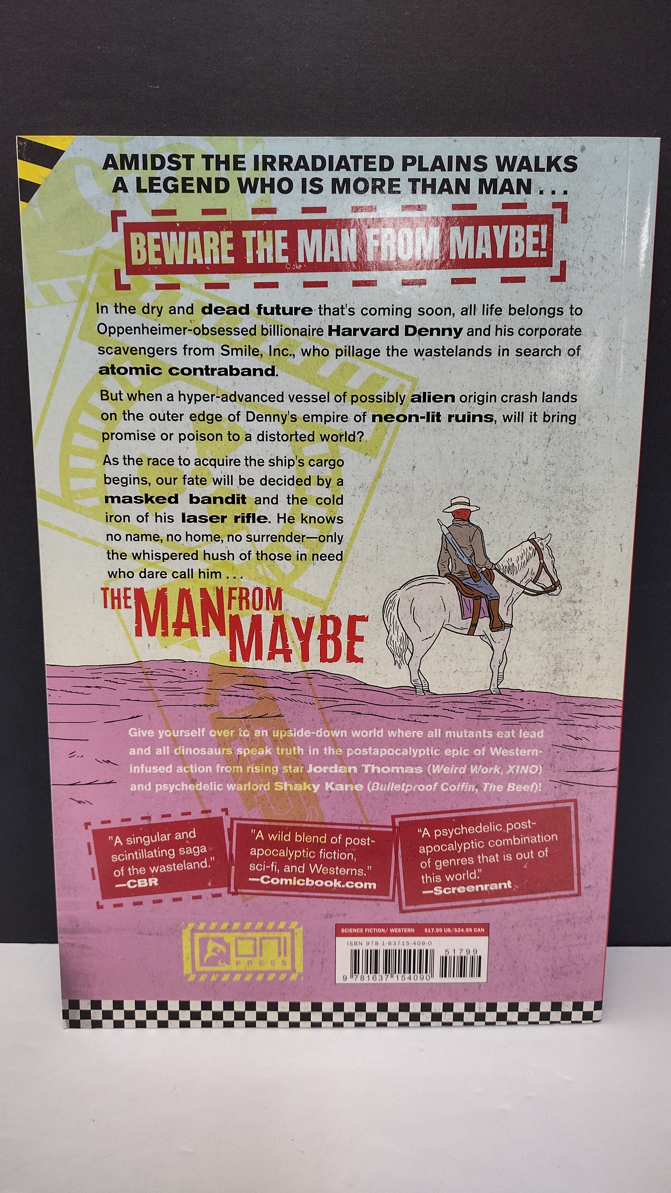 (MATURE) The Man From Maybe by Jordan Thomas – New Paperback