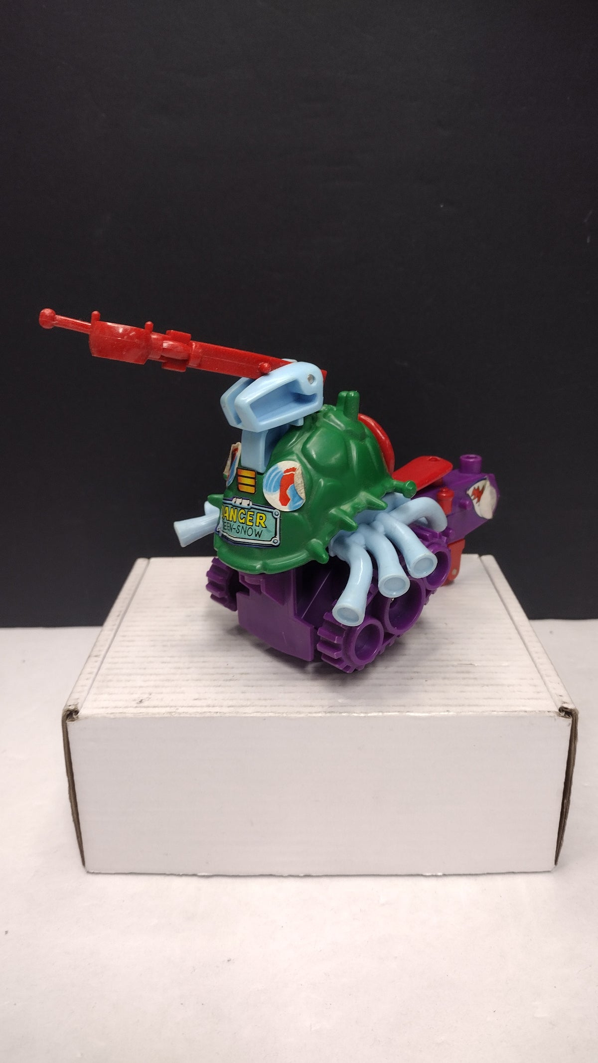 1990 TMNT Wacky Action Sludgemobile Vehicle- Incomplete for Parts or Repair