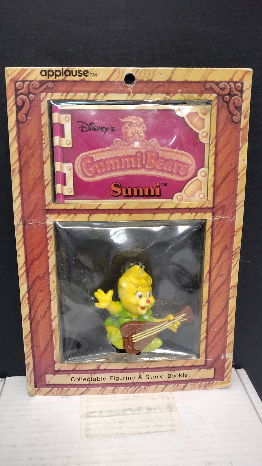 1985 Applause Disney's Adventures of the Gummi Bears Sunni Figure Booklet Box