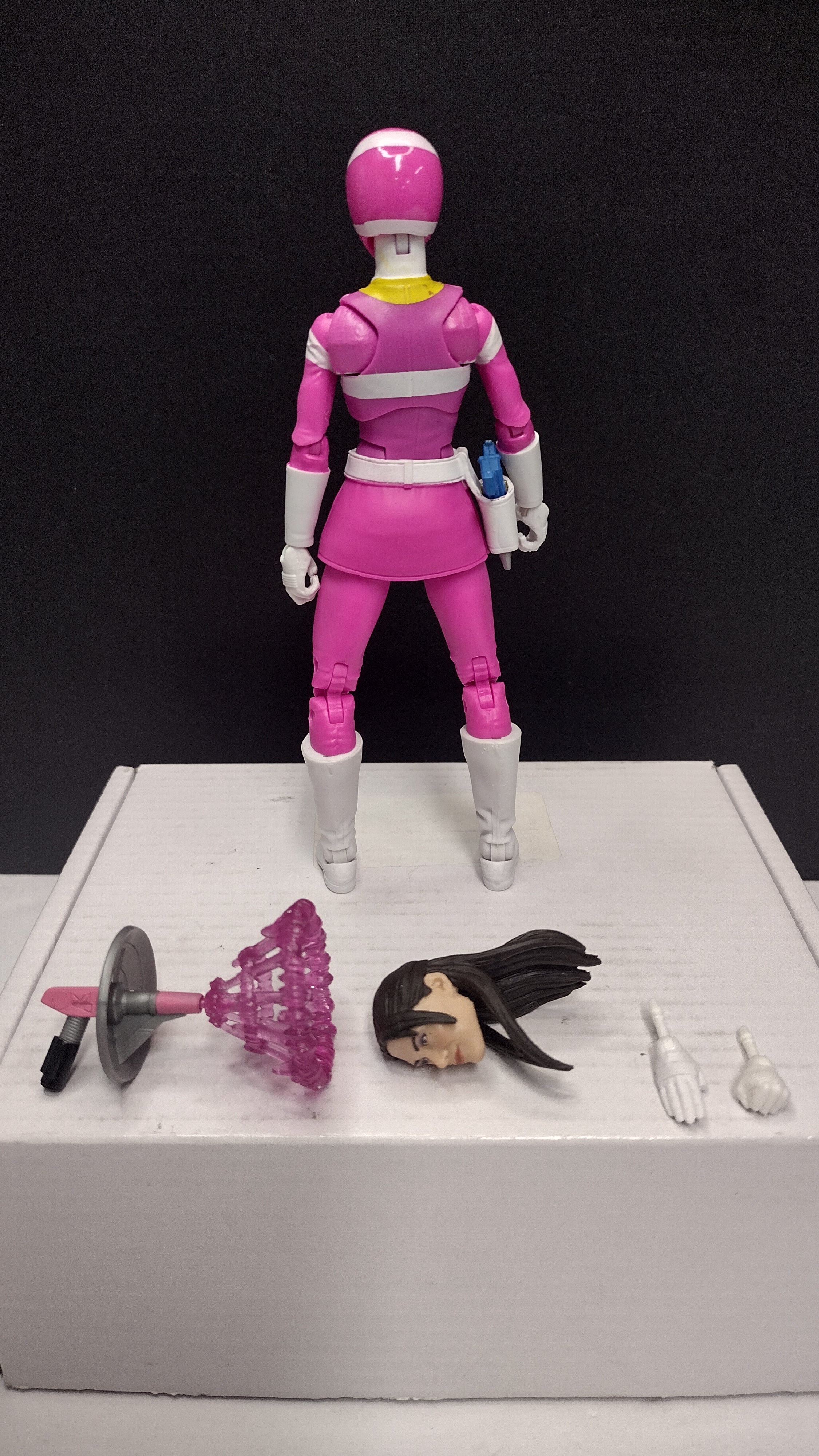 Power Rangers Lightning Collection: In Space Pink Ranger 6-Inch Action Figure • Loose & 100% Complete (Hasbro)