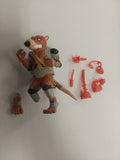Vintage Teenage Mutant Ninja Turtles TMNT Creepy Crawlin' Splinter Figure Broken Foot