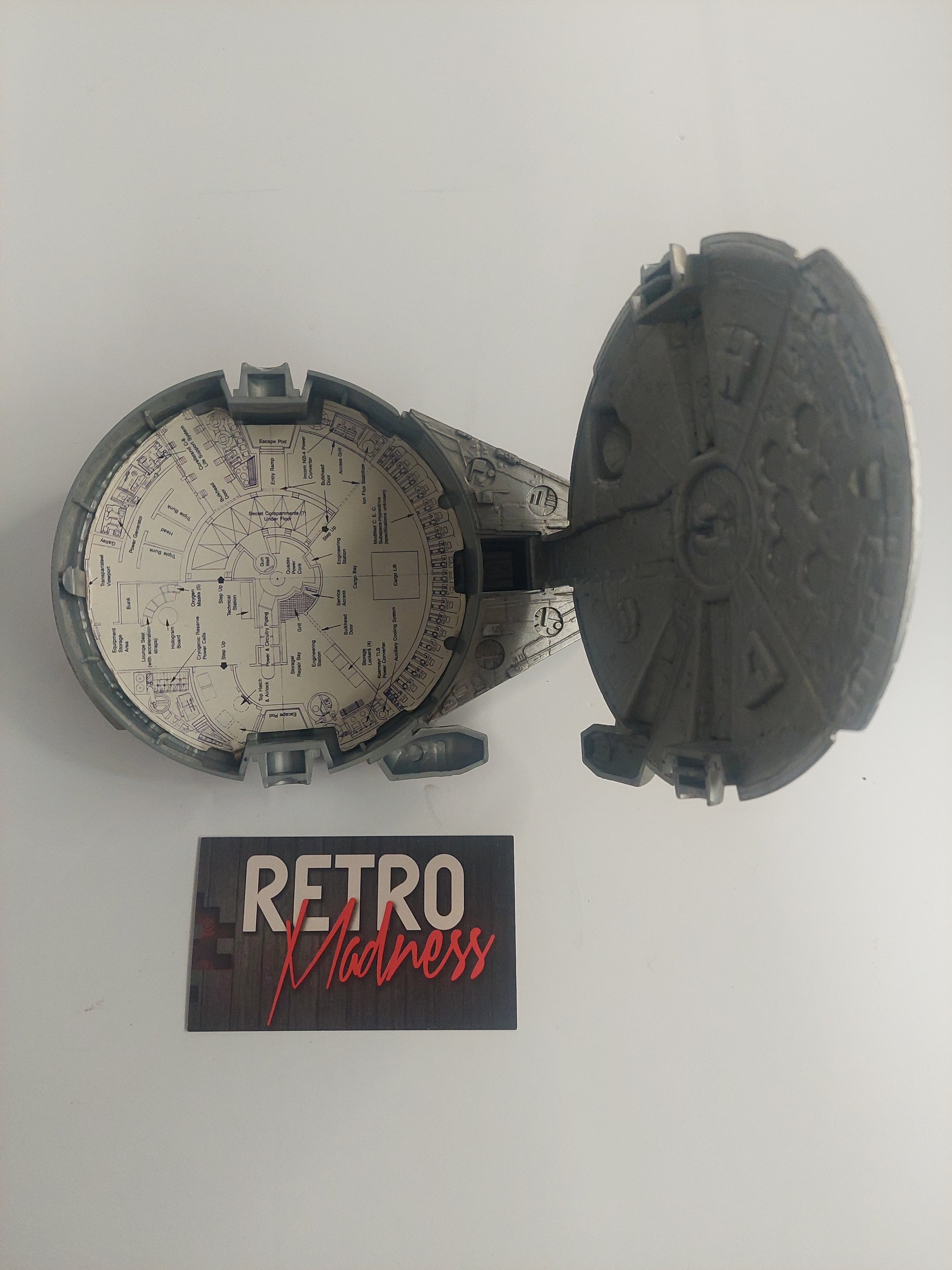 Vintage 1996 Star Wars Millennium Falcon Case for C-3PO Timepiece- (Case Only)