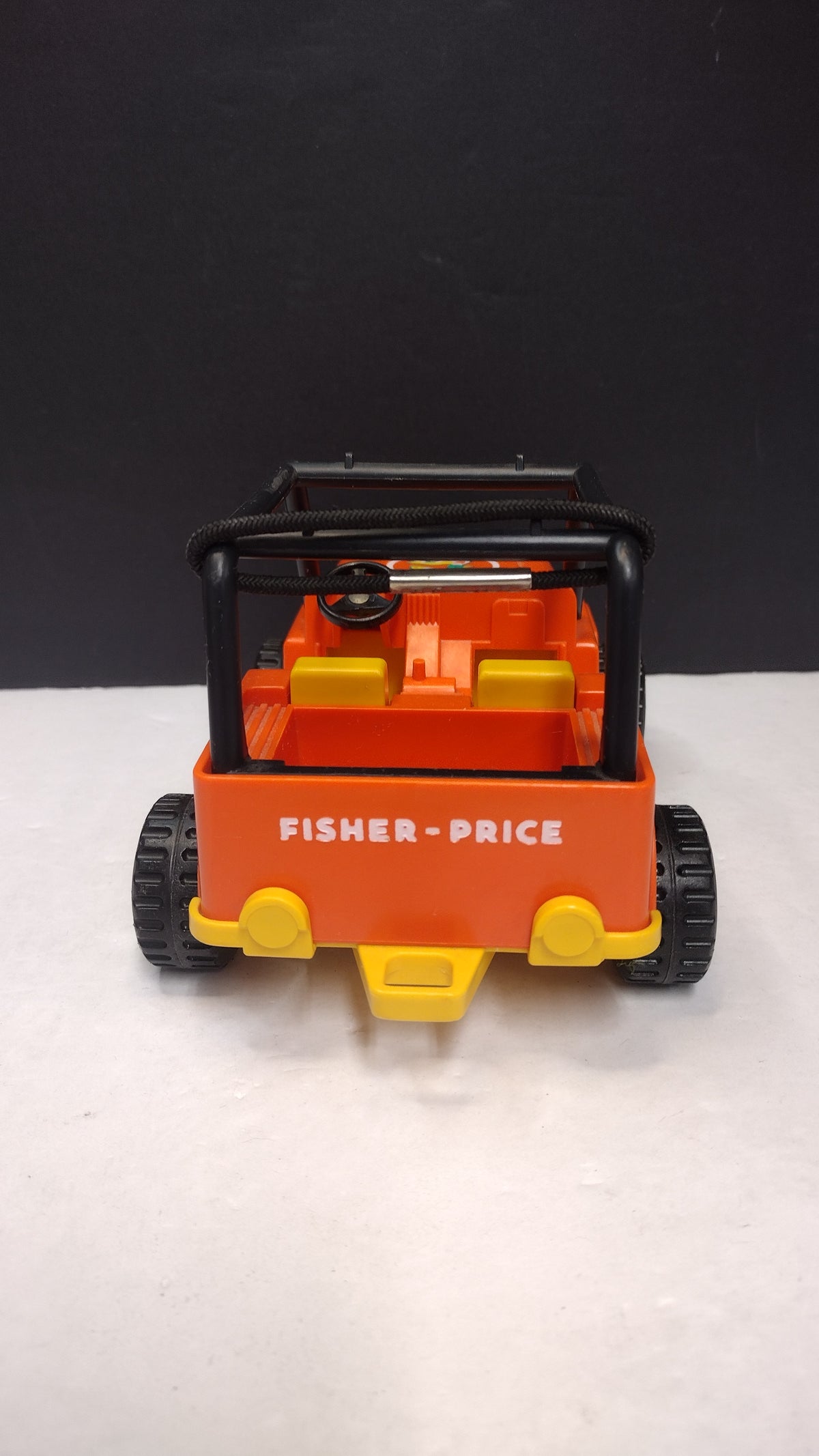 Fisher Price Adventure People Orange Northwoods Trailblazer Jeep 1977