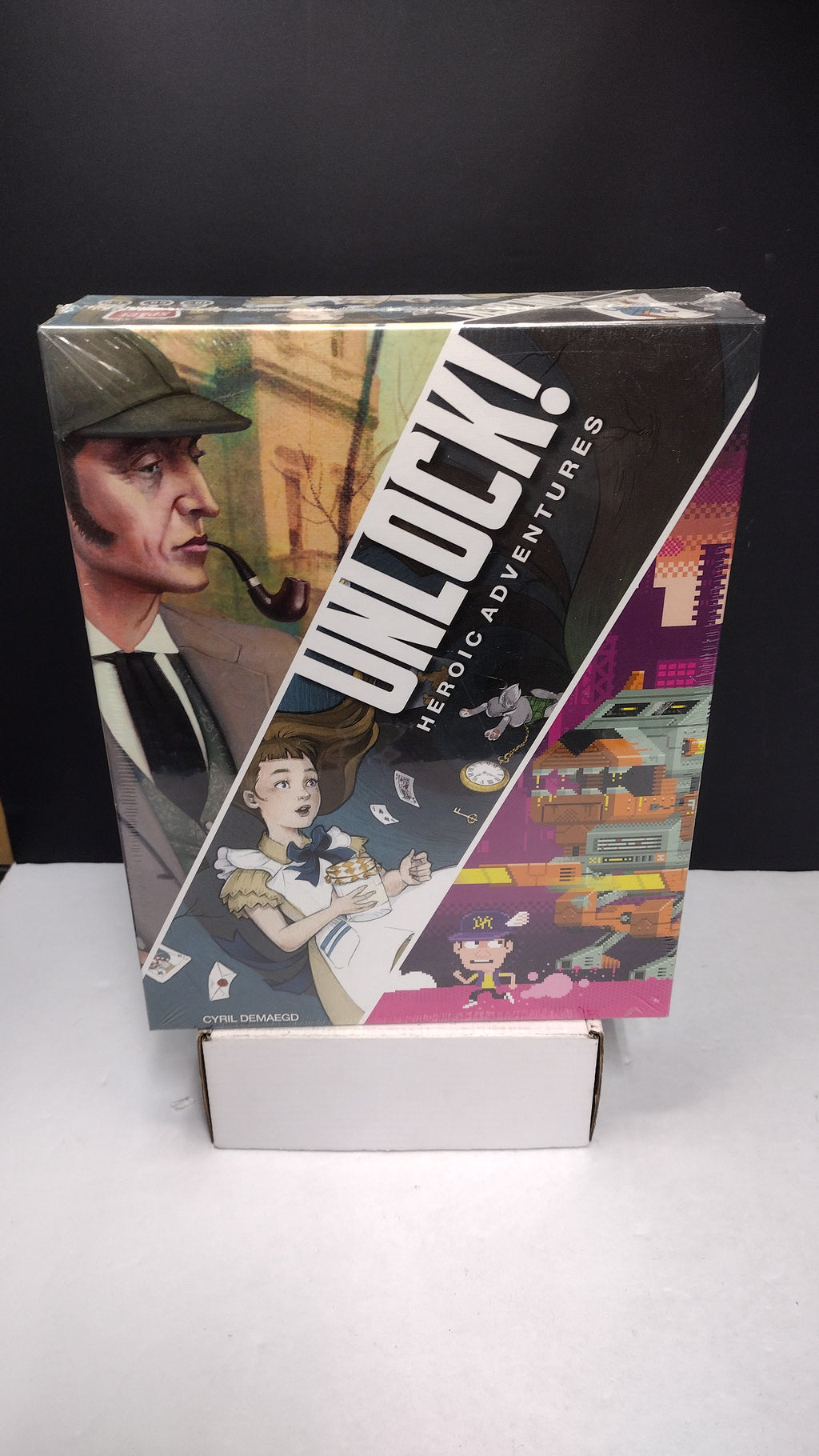 Unlock! Heroic Adventures Escape Room Board Game 3-in-1 Box Set New Sealed