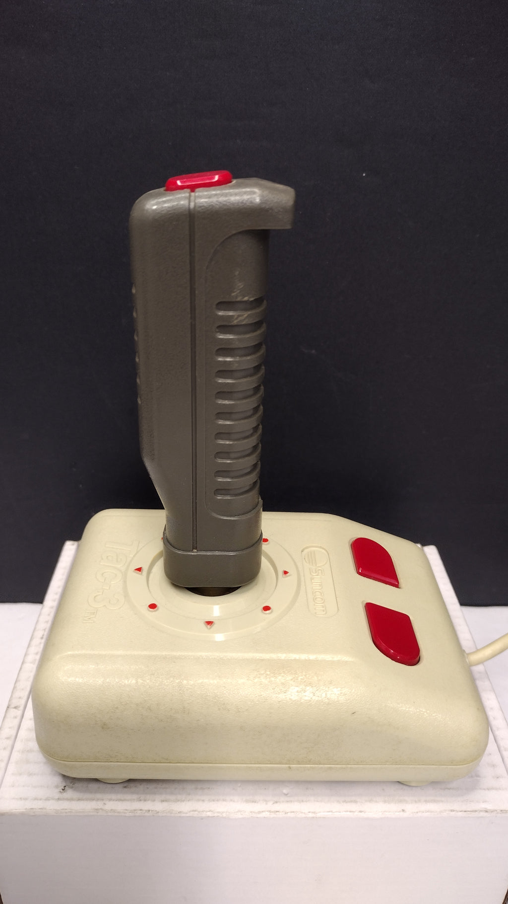 Suncom Tac-3 Joystick Controller Commodore 64 Amiga Atari Untested