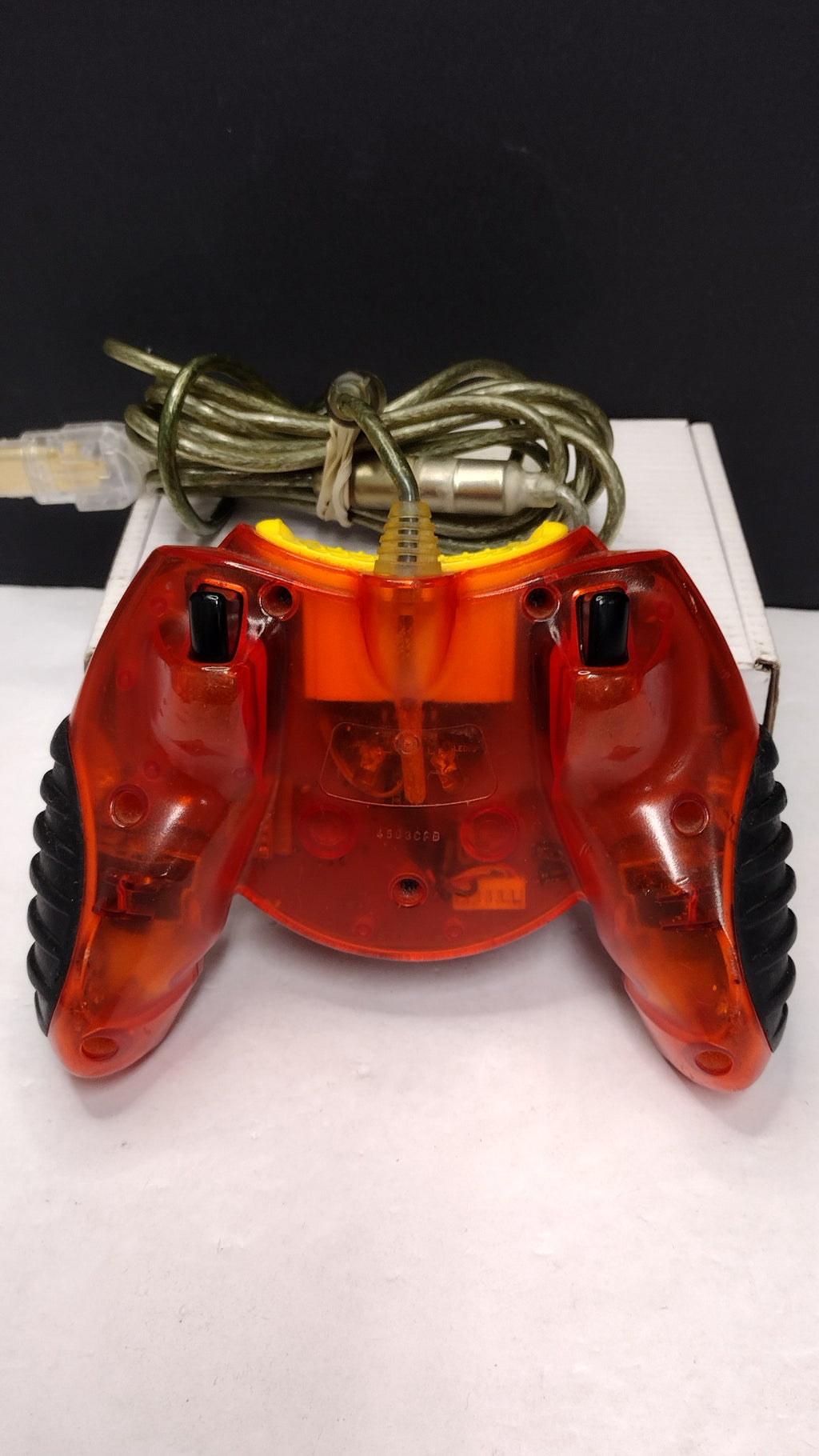 Mad Catz Original XBOX Wired Controller Transparent Orange-tested