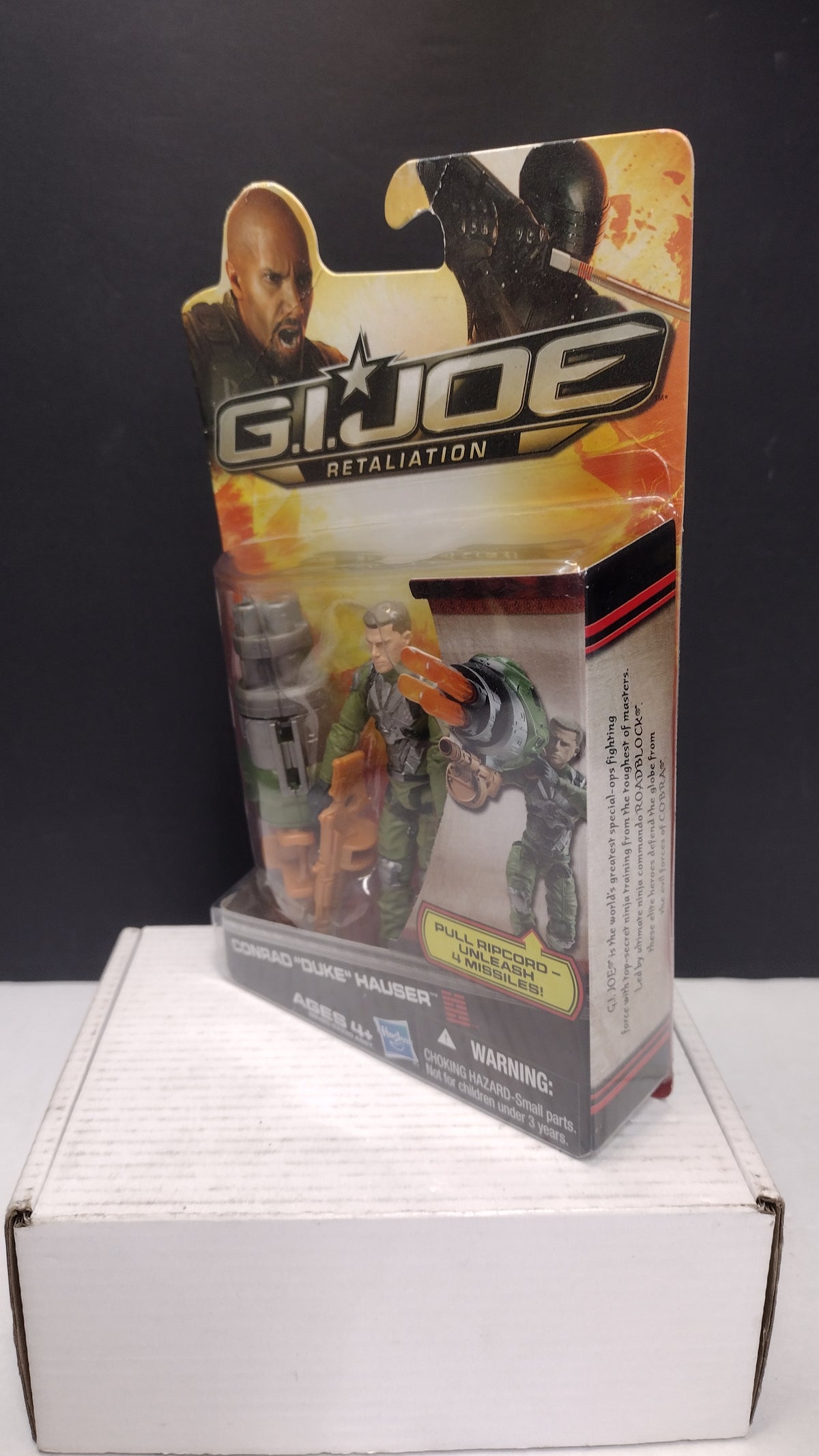 GI Joe Retaliation Conrad Duke Hauser 2011 Hasbro 3.75 Figure Sealed