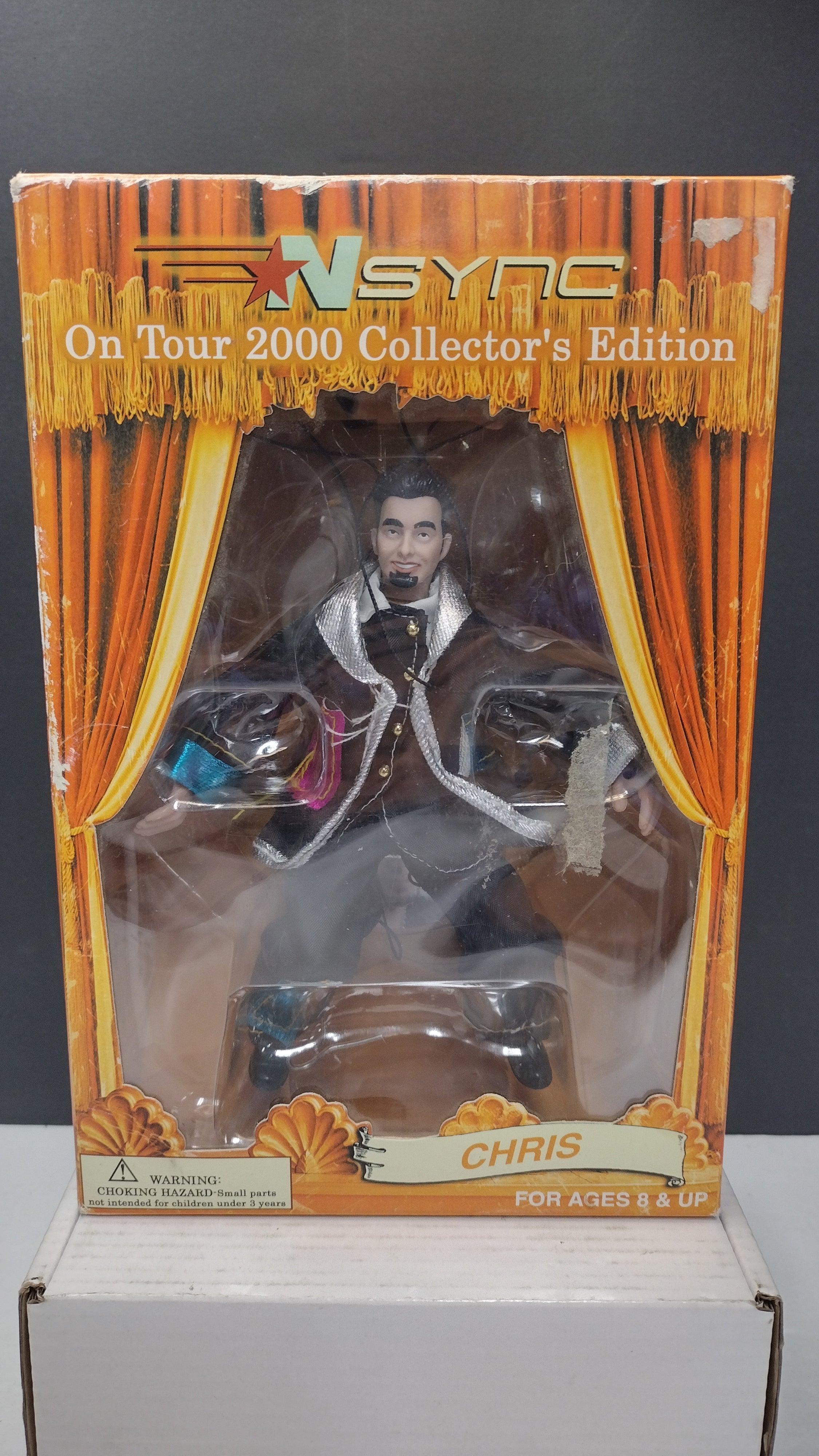 Vintage 2000 'N SYNC Chris Kirkpatrick "On Tour" Collector's Edition Marionette Doll (Open Box)