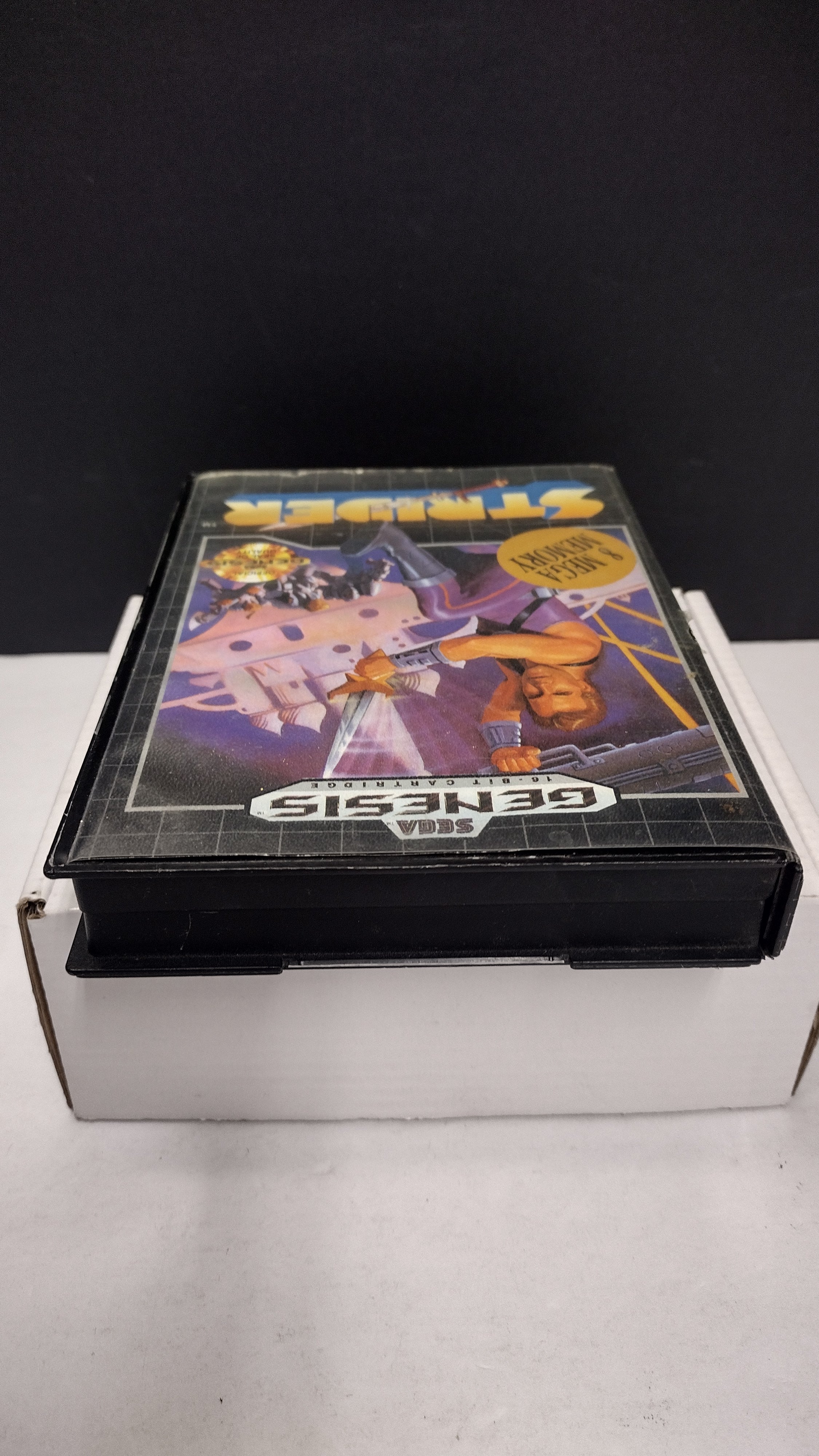 Vintage Strider Sega Genesis Box & Manual Only (No Game)