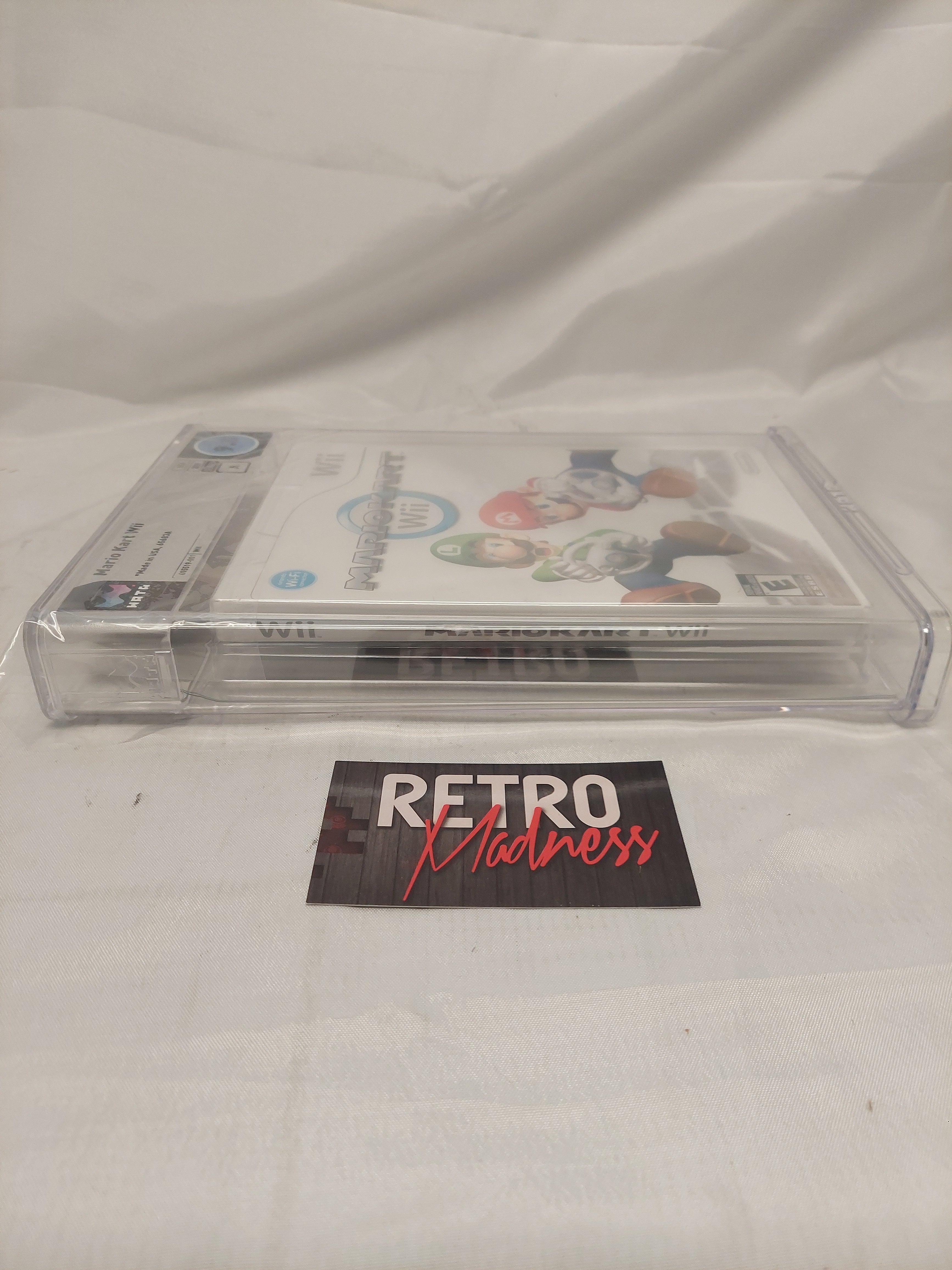 Nintendo Wii Mario Kart Game WATA Graded 9.0