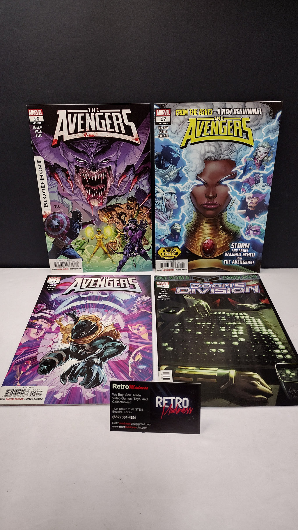 Marvel Comics Modern Era Lot – 4 Book Set - Lot V (Brand New / Unread)