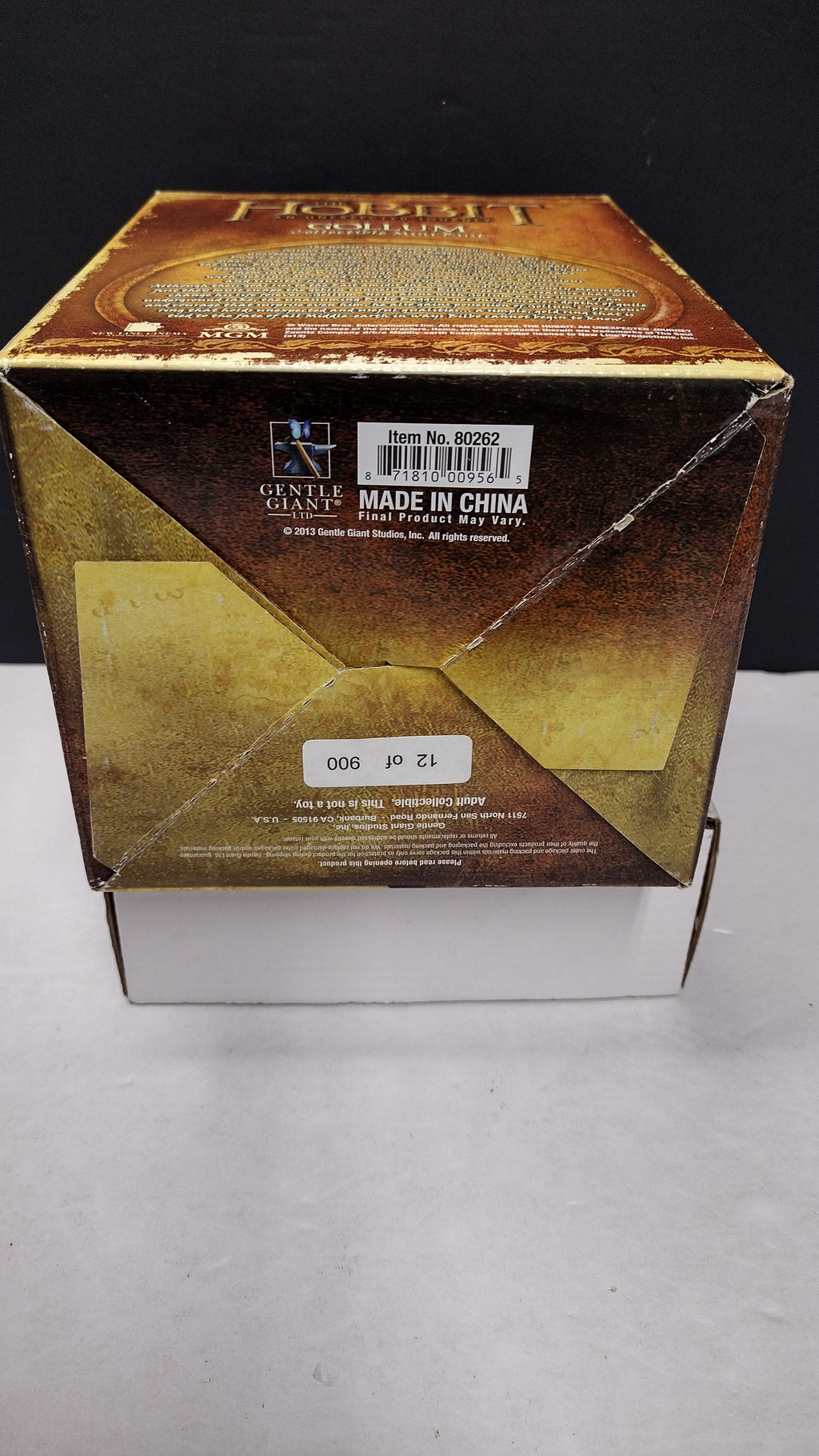 Gentle Giant Lord of the Rings / The Hobbit Gollum Mini-Bust (Limited Edition #260 of 900 - Great Condition)