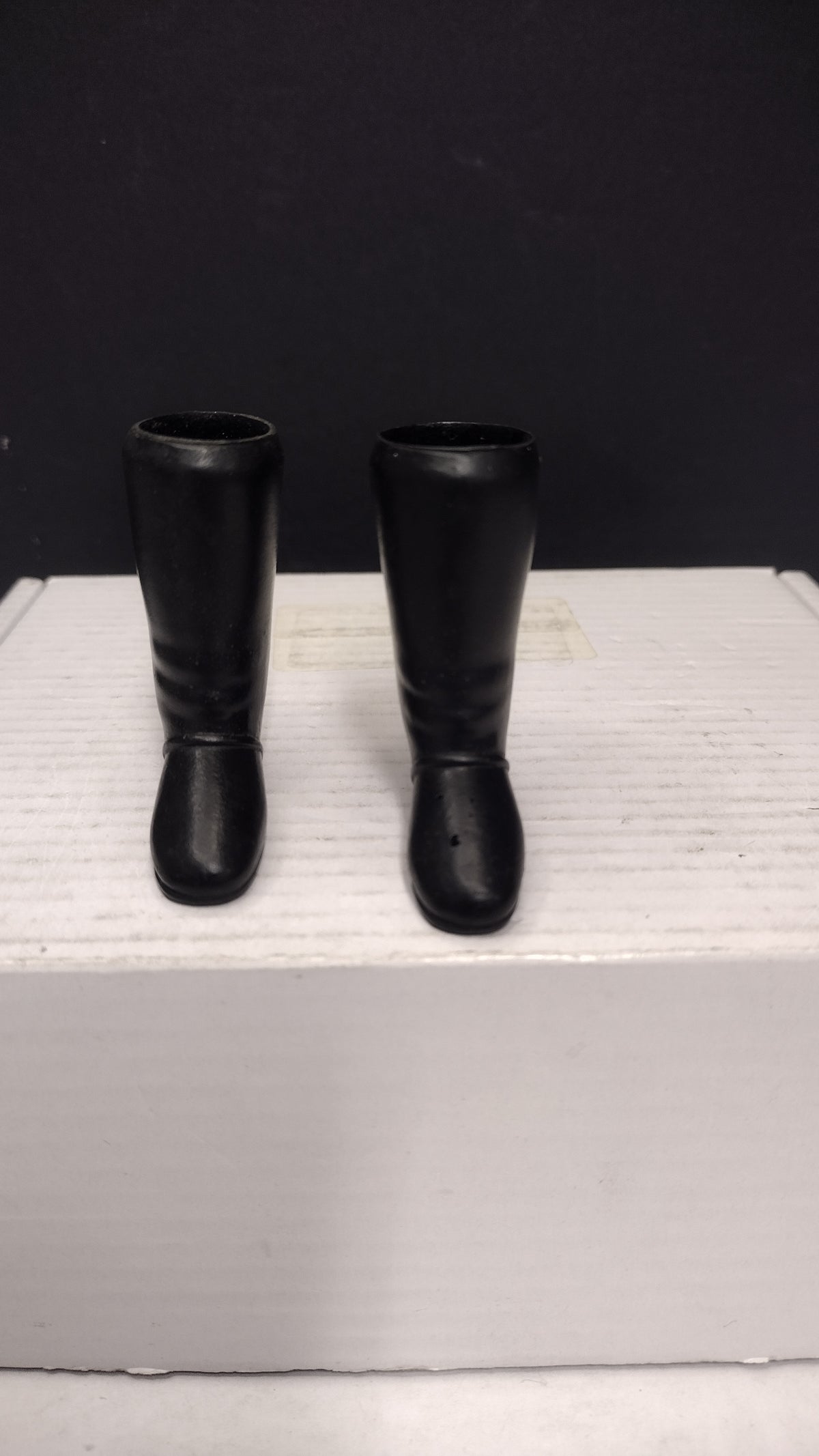 1973 Gabriel Lone Ranger Vintage Black Boots Pair Action Figure Gear