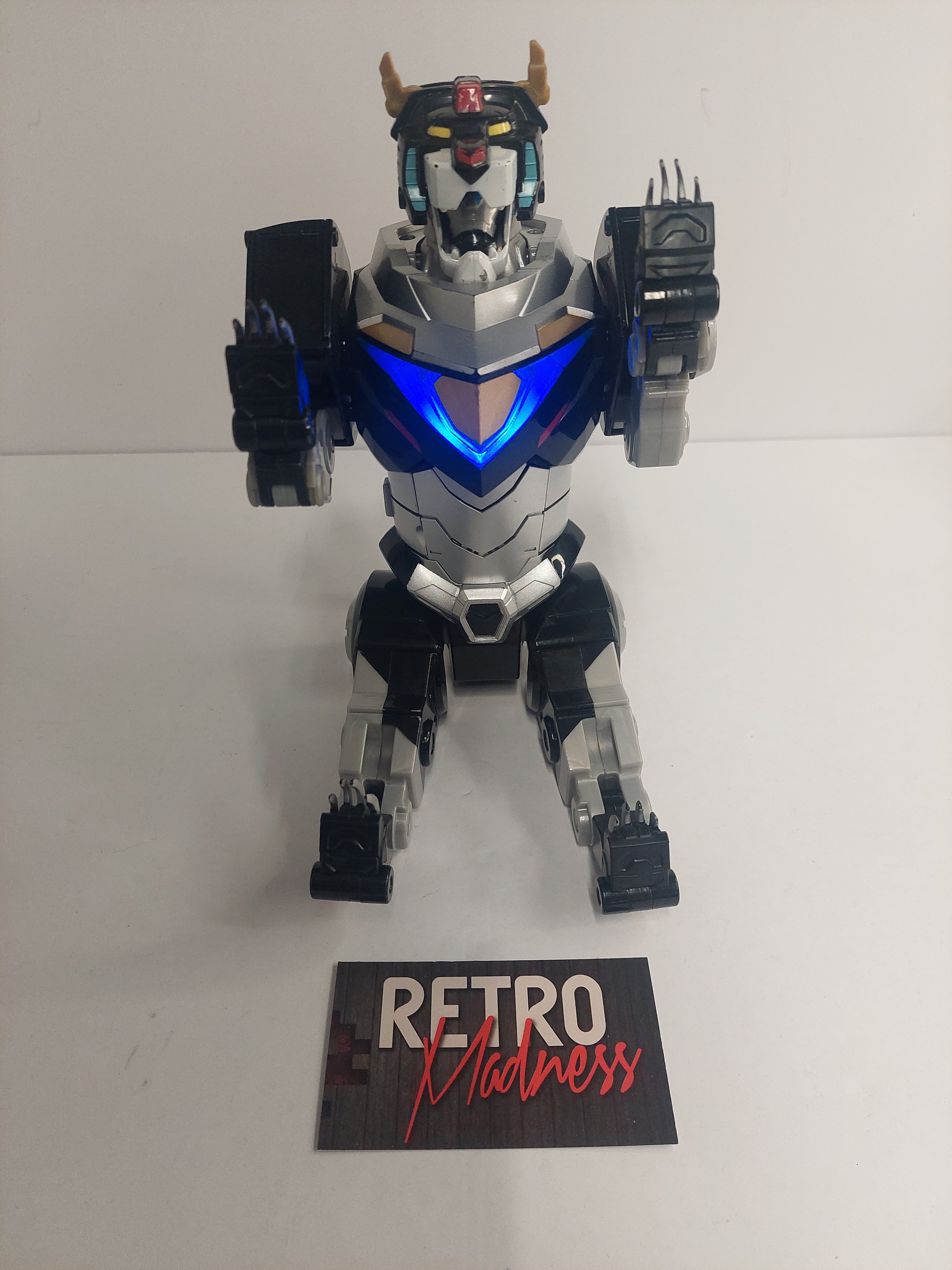 Voltron Playmates 2017 Talking Legendary Defender Black Lion Figure Incomplete