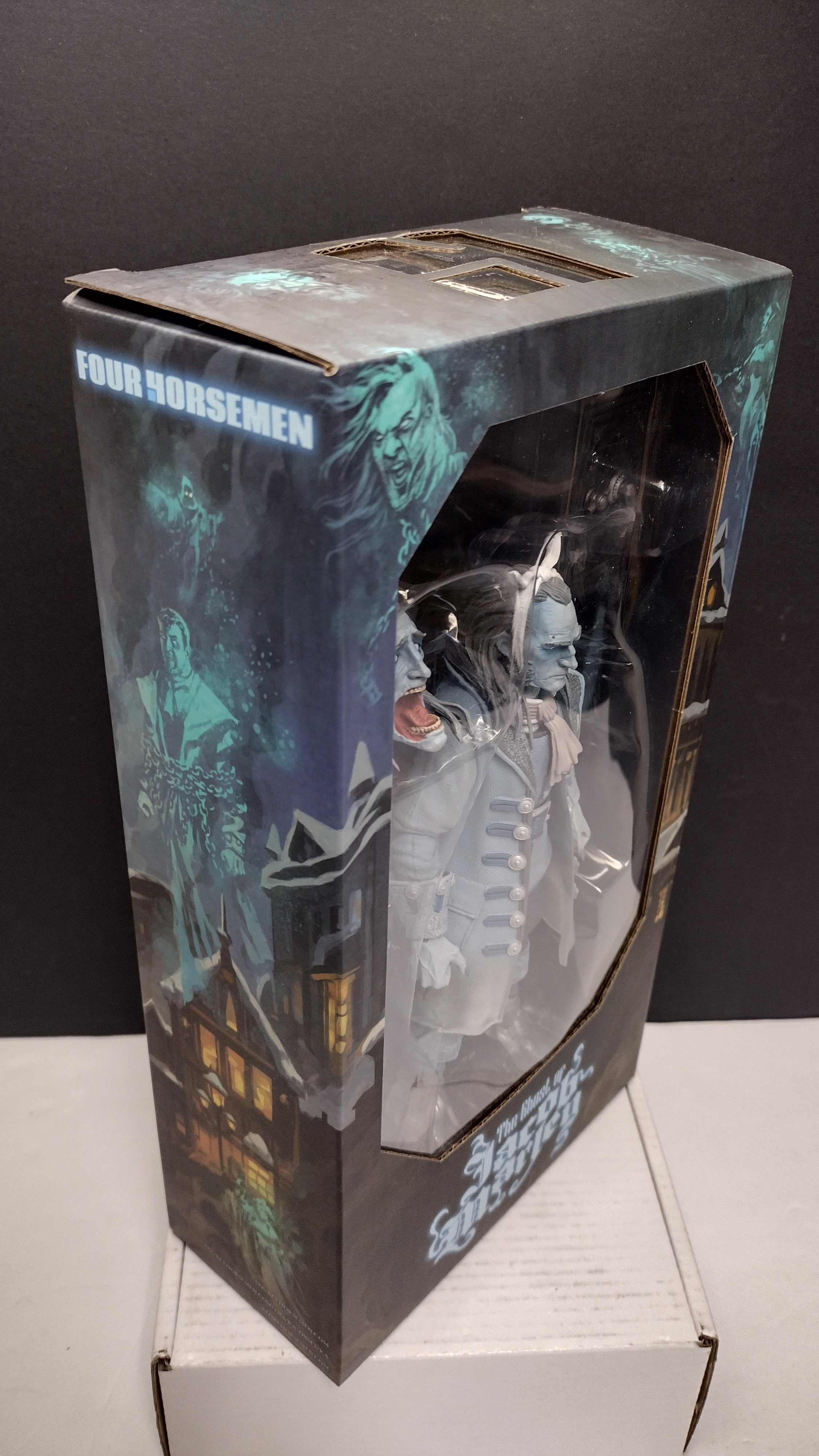 Four Horsemen Figura Obscura The Ghost of Jacob Marley Action Figure (In Box / Complete Figure / Missing Mini Skull)