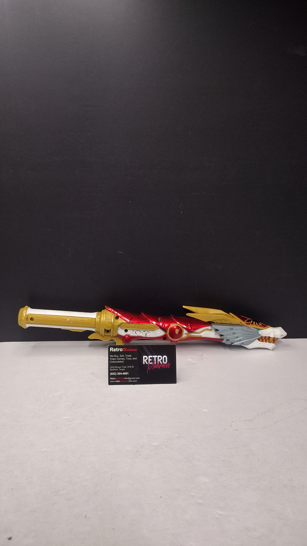 Power Rangers Mystic Force Fierce Dragon Battle Electronic Staff (Bandai 2006 - Loose Weapon Only)