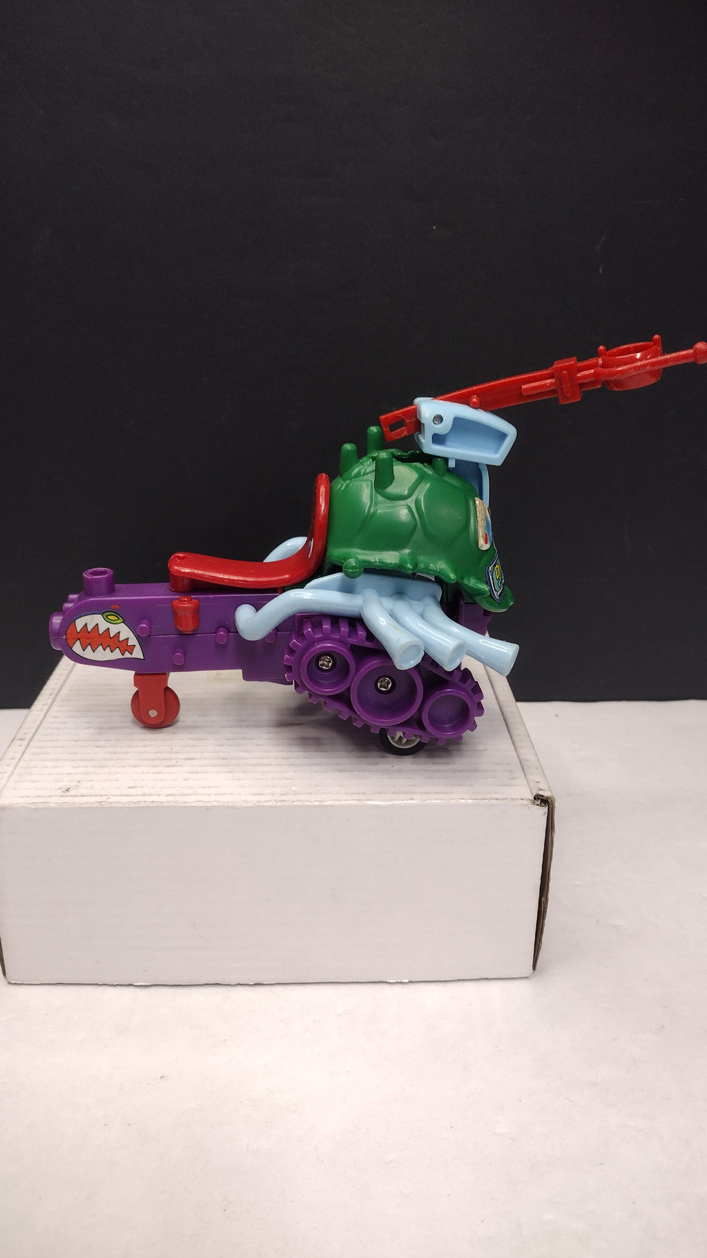 1990 TMNT Wacky Action Sludgemobile Vehicle- Incomplete for Parts or Repair