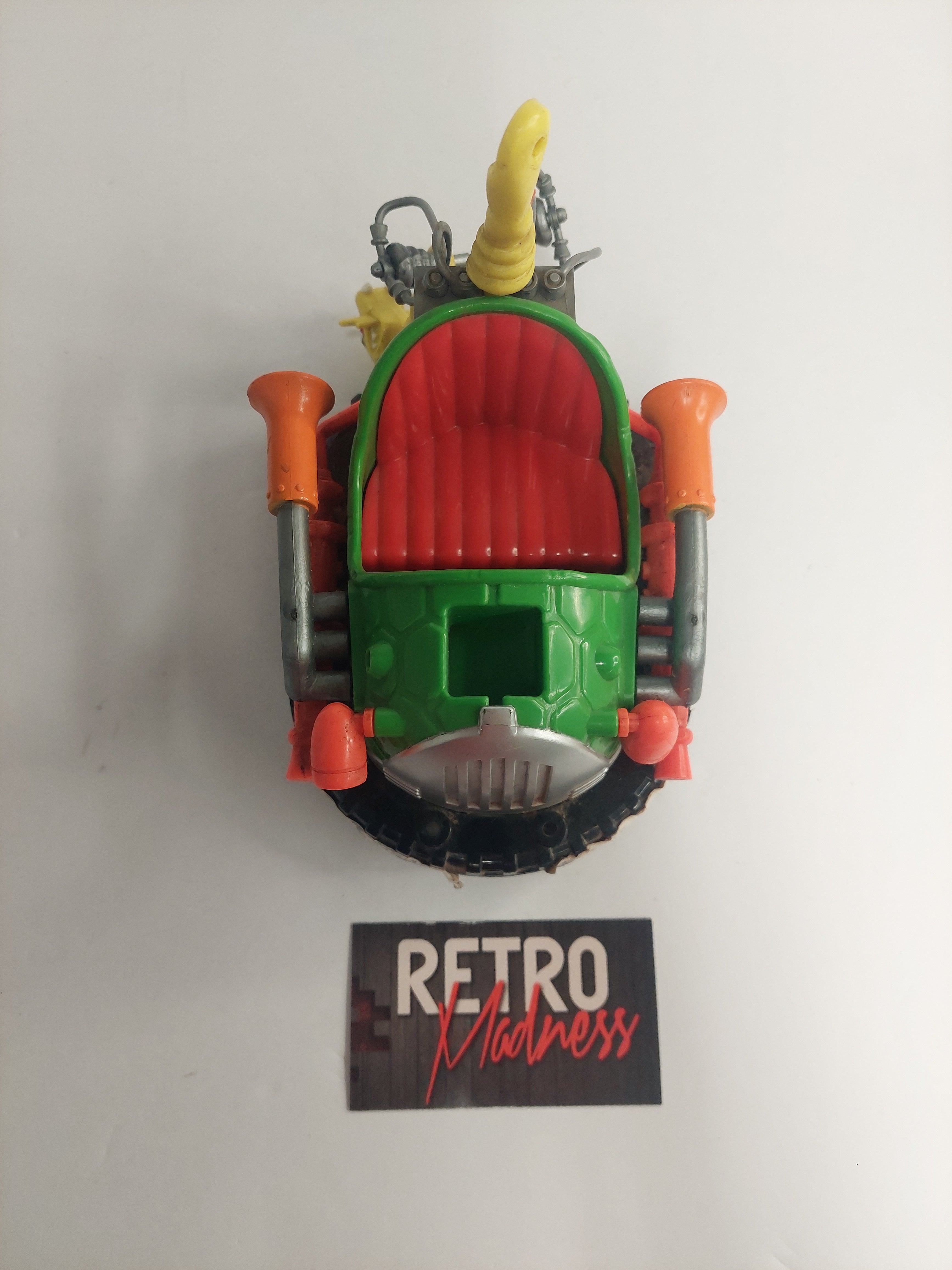 Vintage Teenage Mutant Ninja Turtles Don's Krazy Carnival Car Incomplete