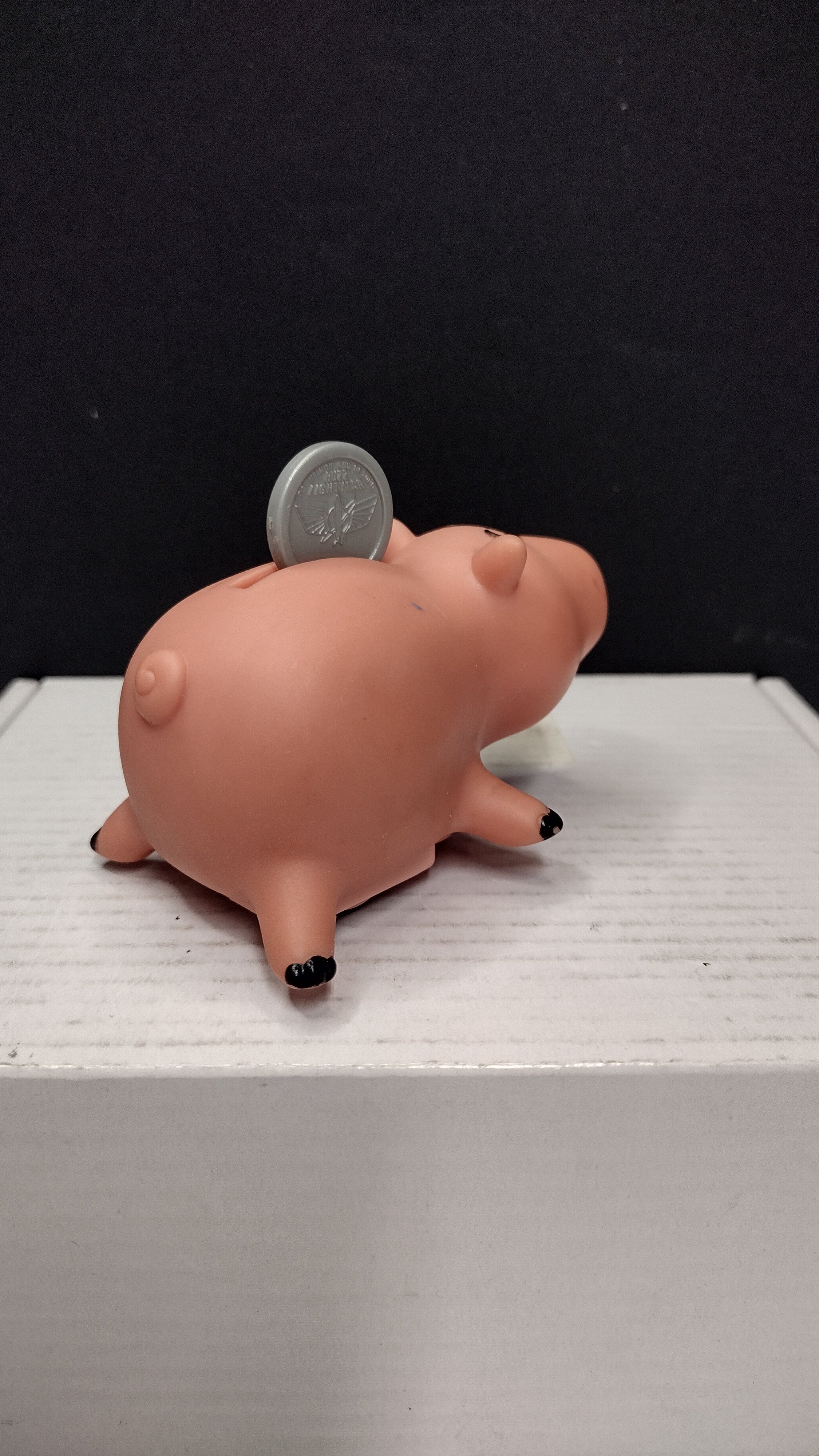 Vintage 1995 Disney Pixar Toy Story Hamm the Piggy Bank Burger King Kids Club Figure (Loose)