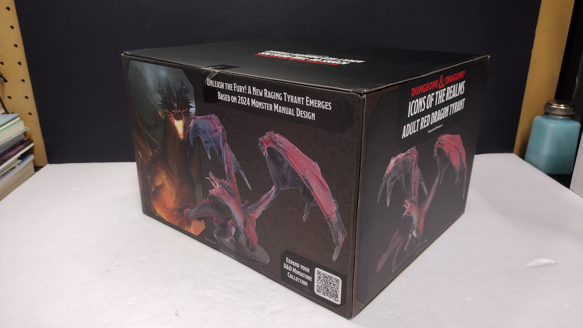 D&D Icons of the Realms Adult Red Dragon Tyrant Figure WizKids Sealed