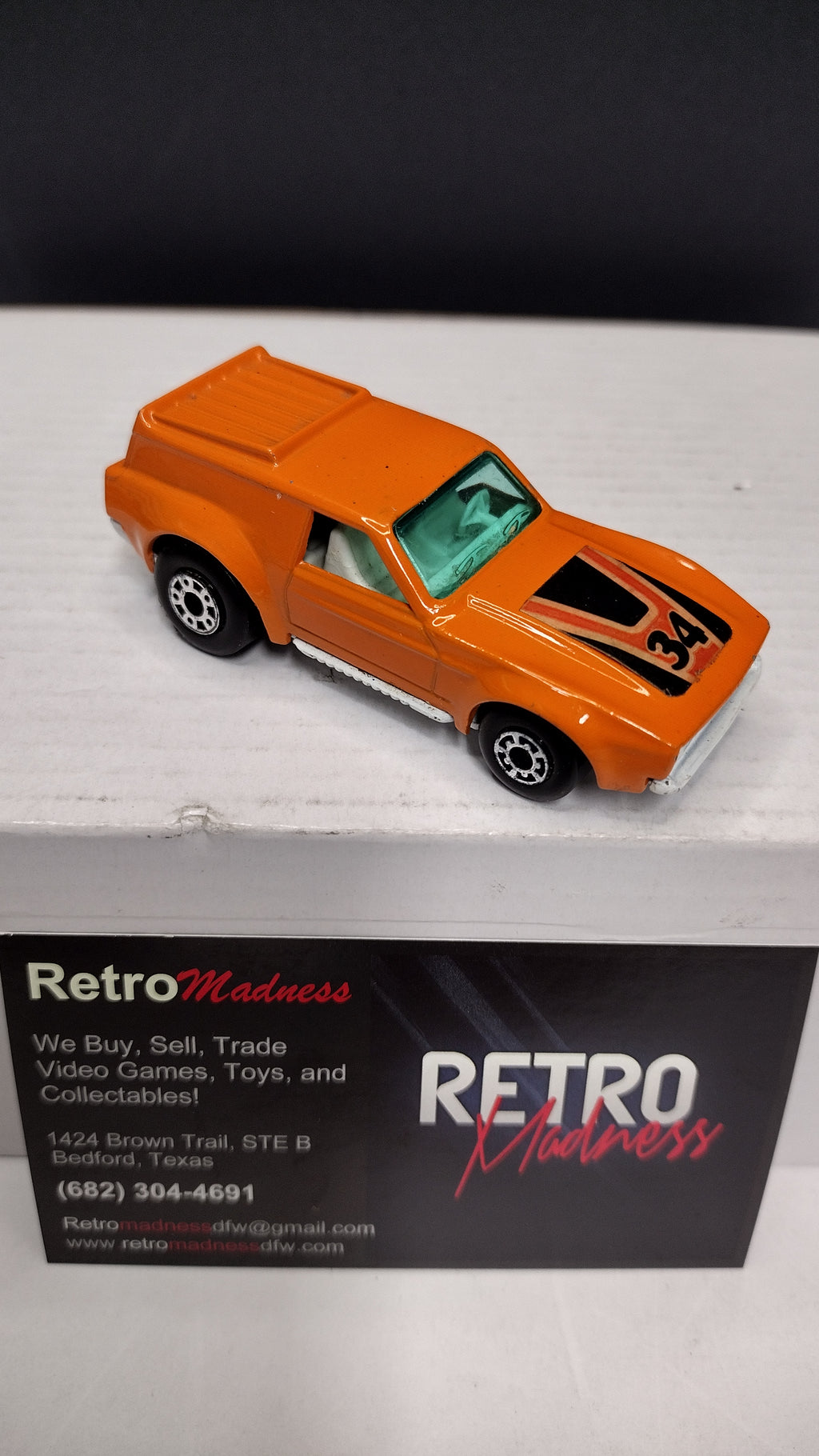 Vintage Matchbox Superfast: Vantastic No. 34 – Lesney 1971 (Orange)