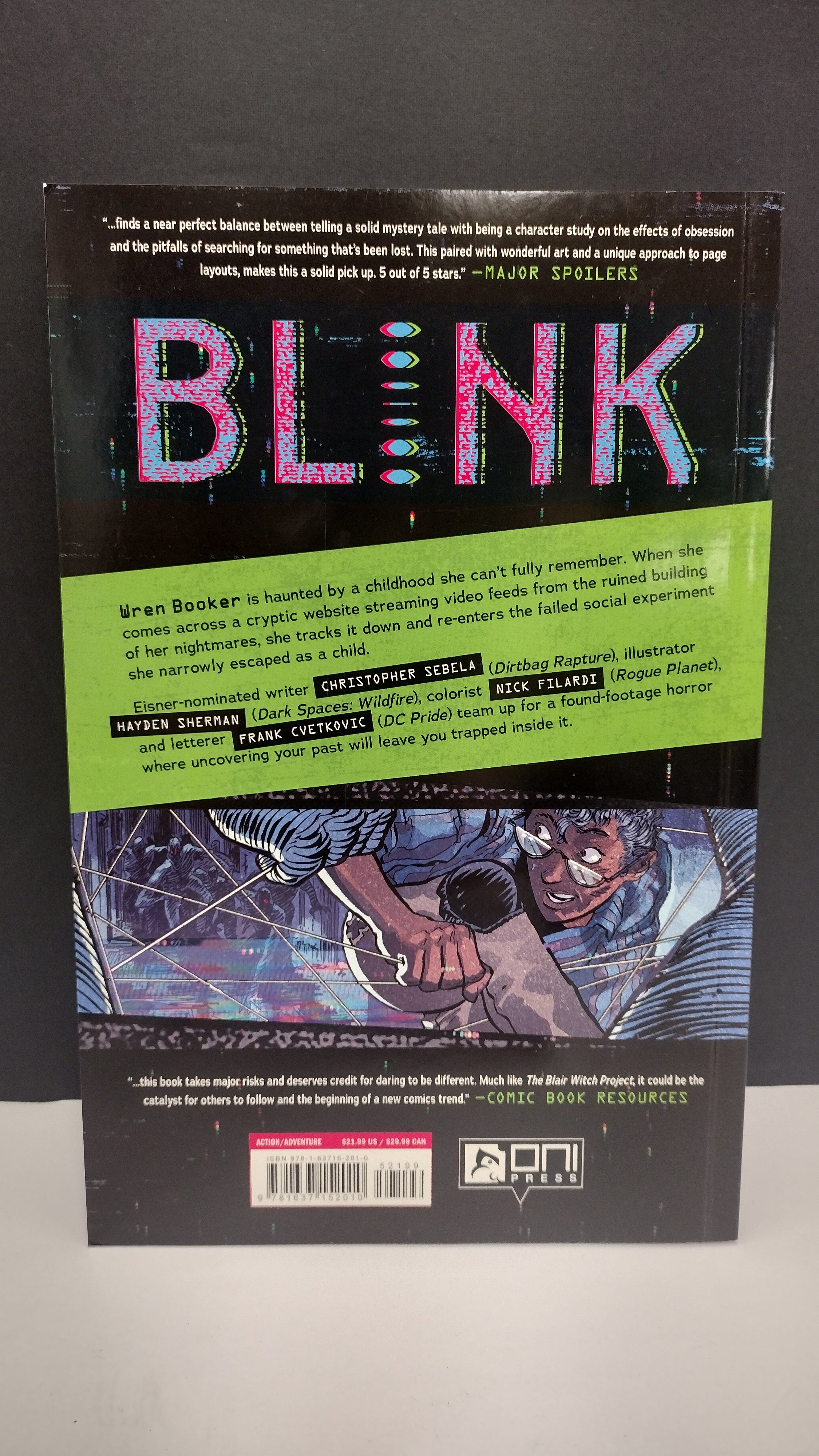 (MATURE) Blink by Christopher Sebela – Paperback Graphic Novel