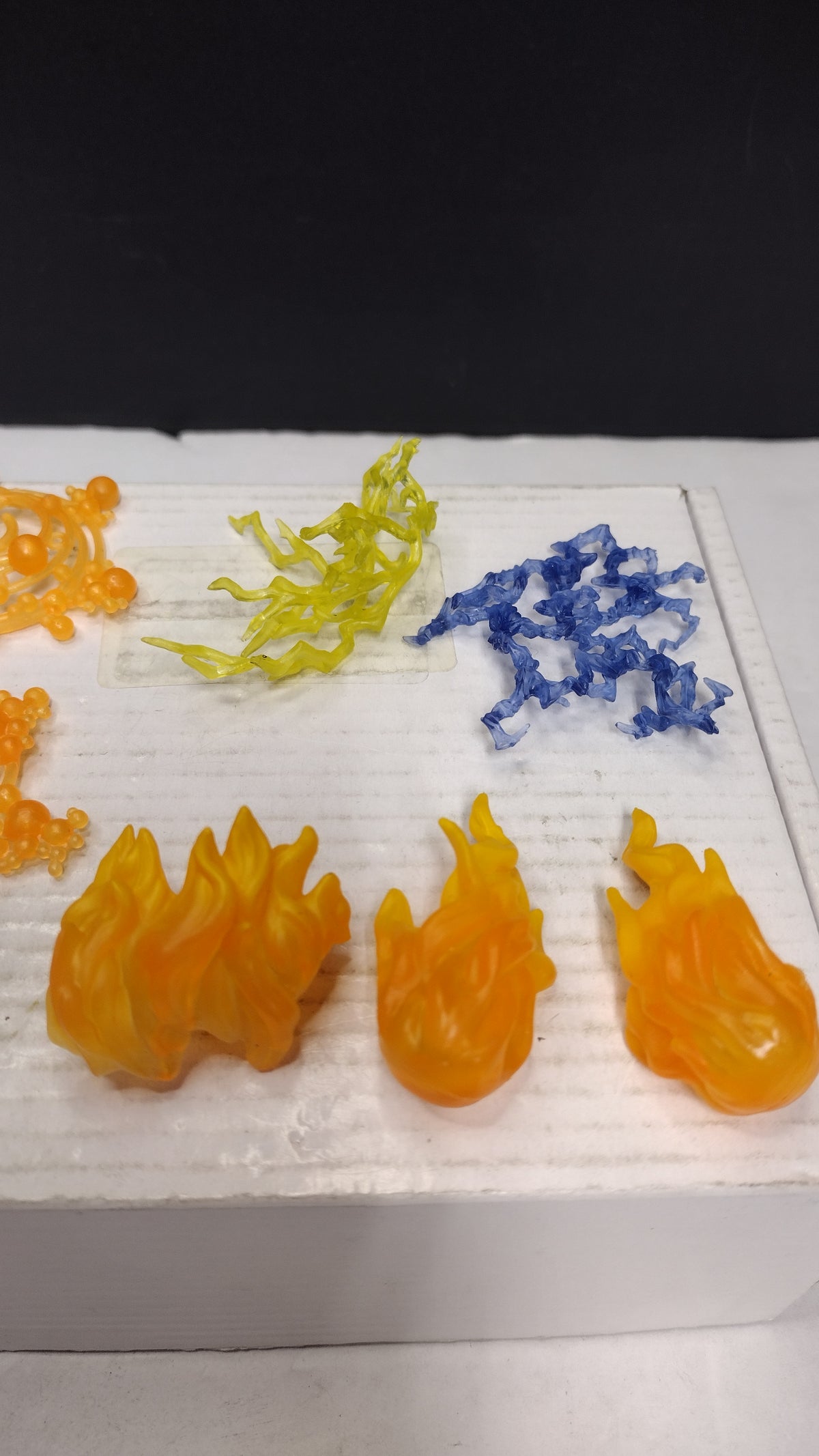 Marvel Legends Translucent Plastic Effect Parts Lot 8 Pieces